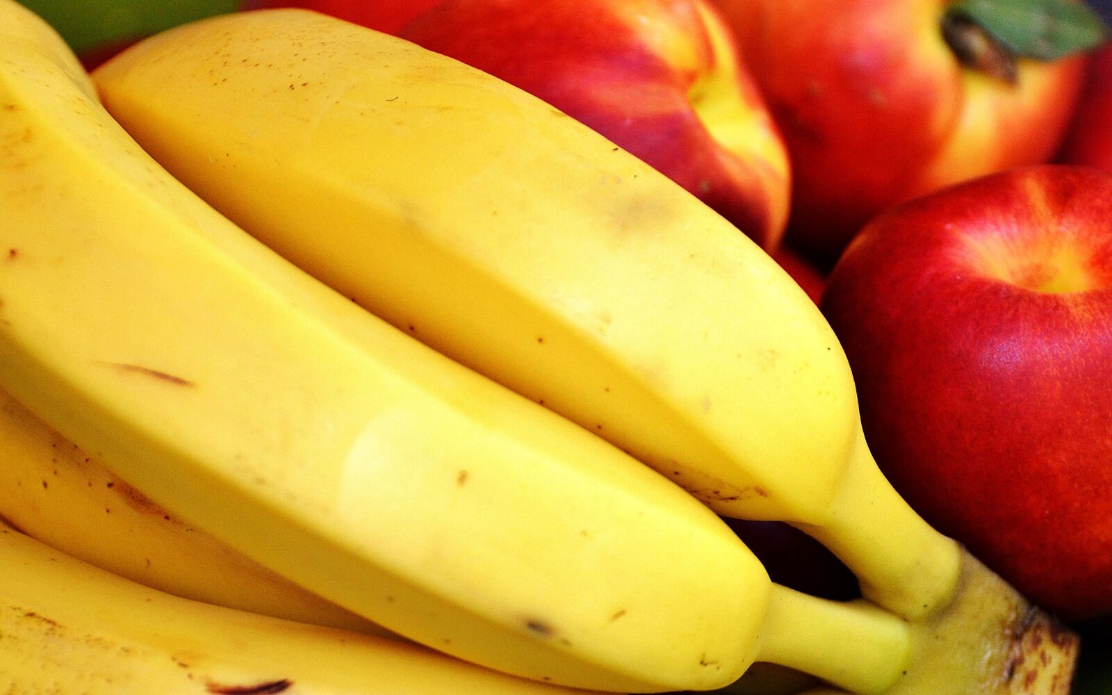 Nikon D3200 sample photo. Fruit, bananas, nectarines photography