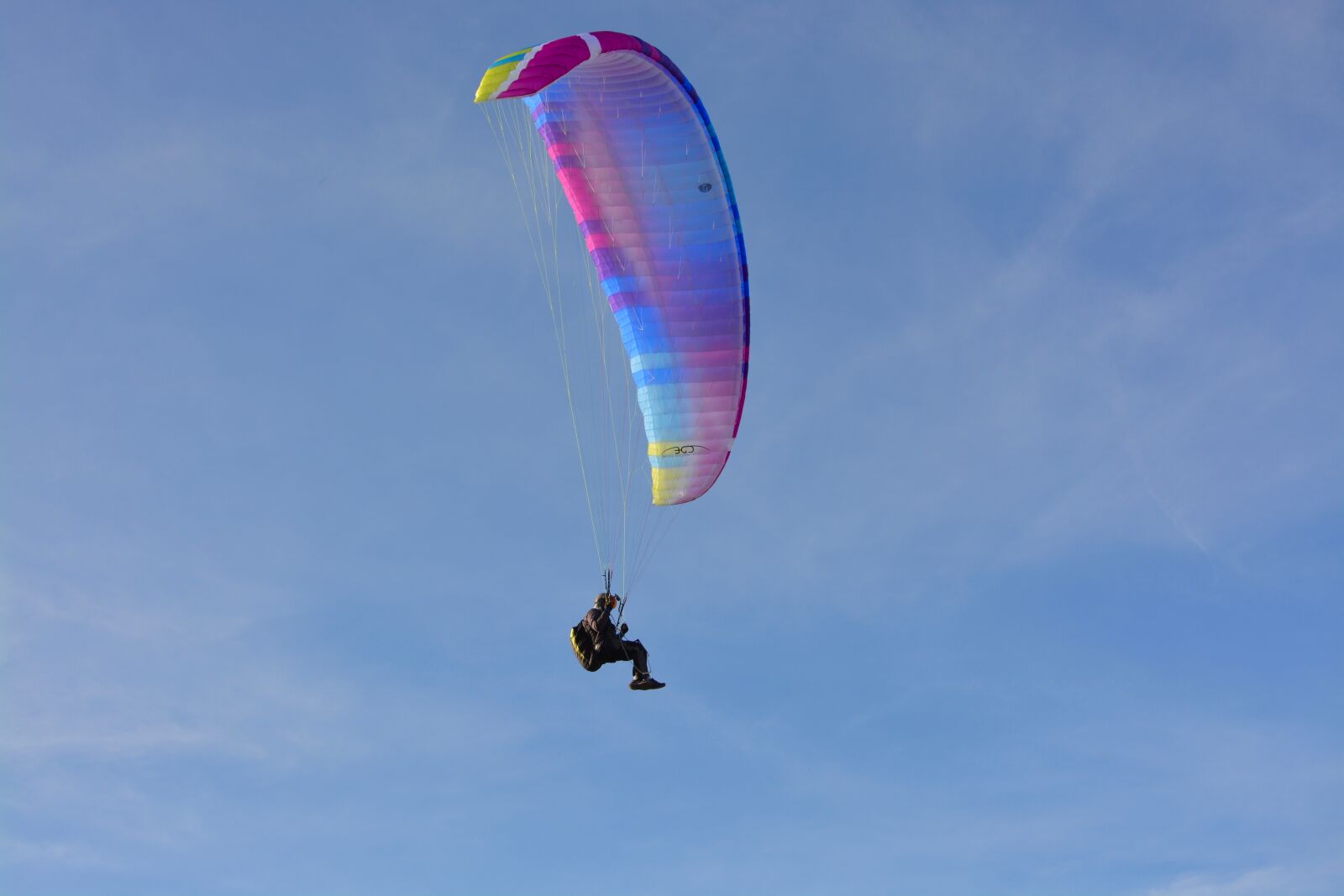 Nikon D5200 sample photo. Paragliding, paraglider, sailing photography