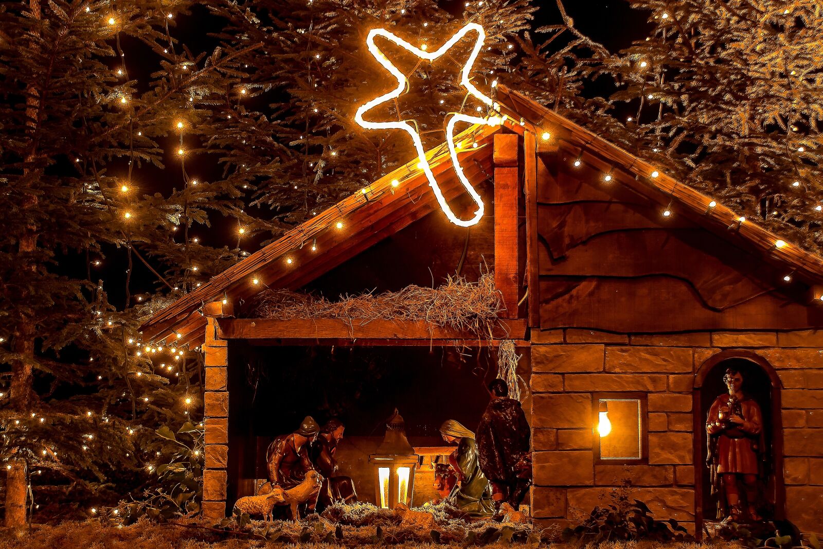 Canon EOS 650D (EOS Rebel T4i / EOS Kiss X6i) sample photo. Nativity scene, maria, josef photography