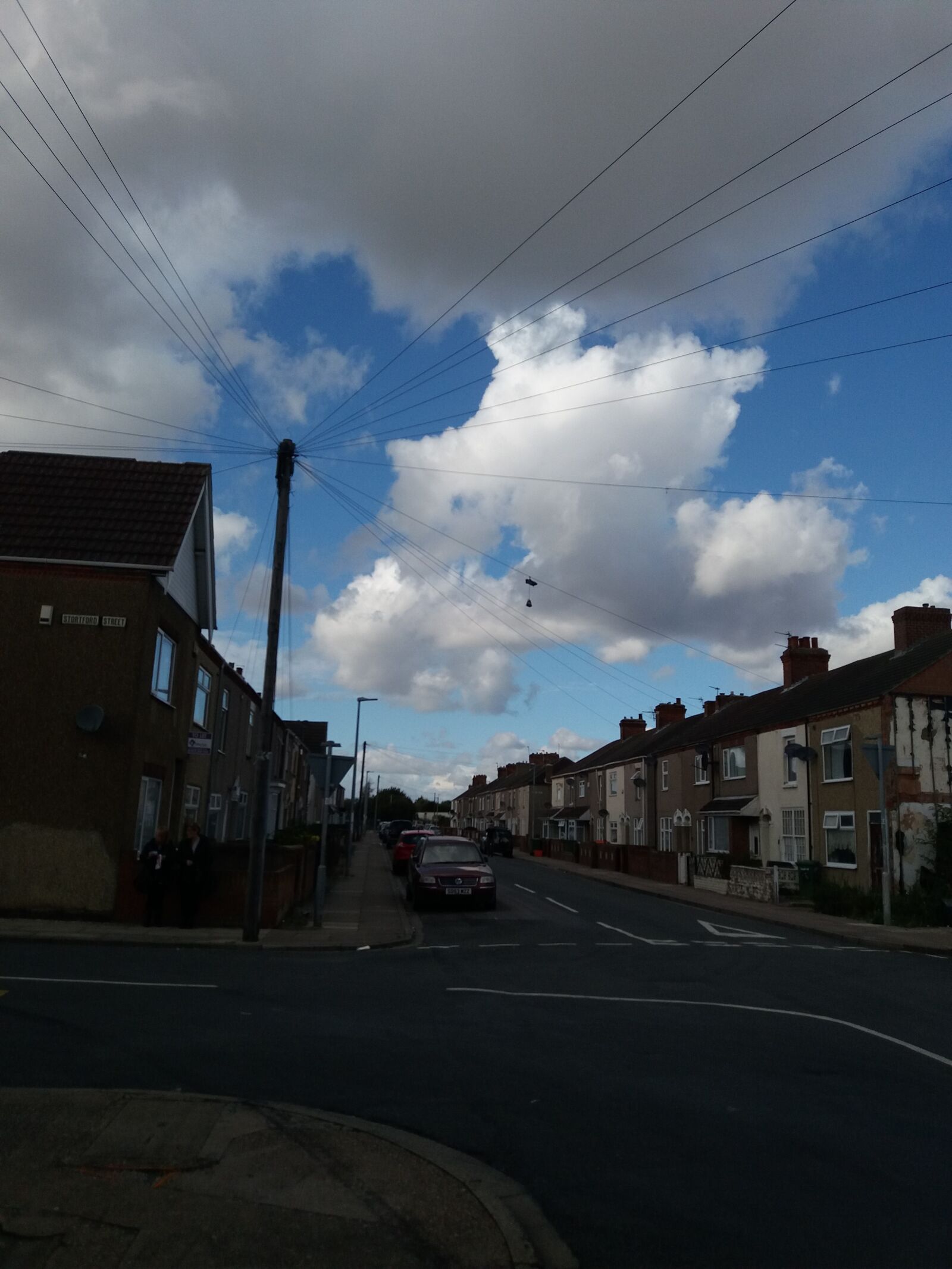 Samsung Galaxy J5(2016) sample photo. Street, grimsby, clouds photography