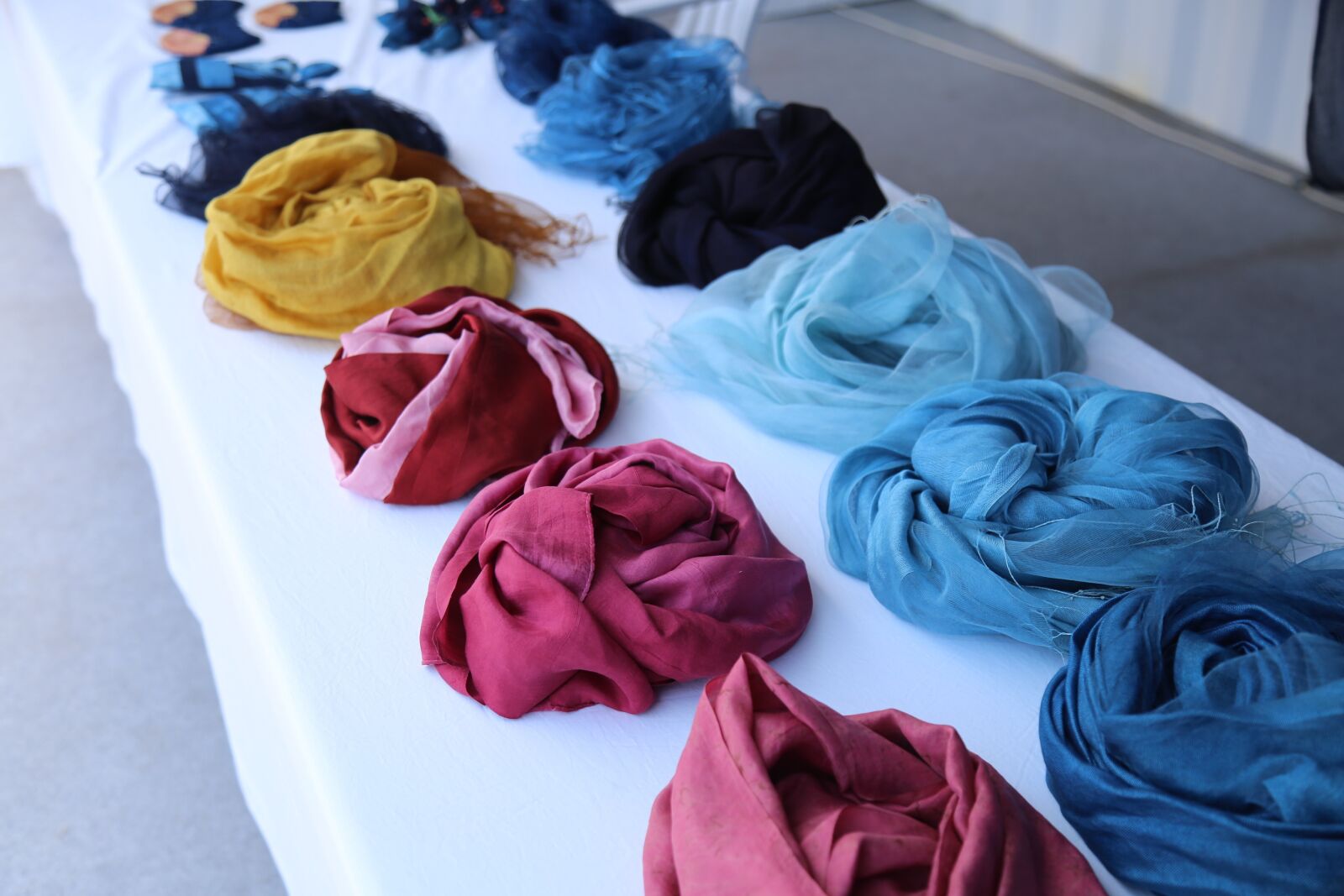 Canon EOS 6D + Canon EF 24-105mm F4L IS USM sample photo. Natural-dyed cloth, natural dyeing photography