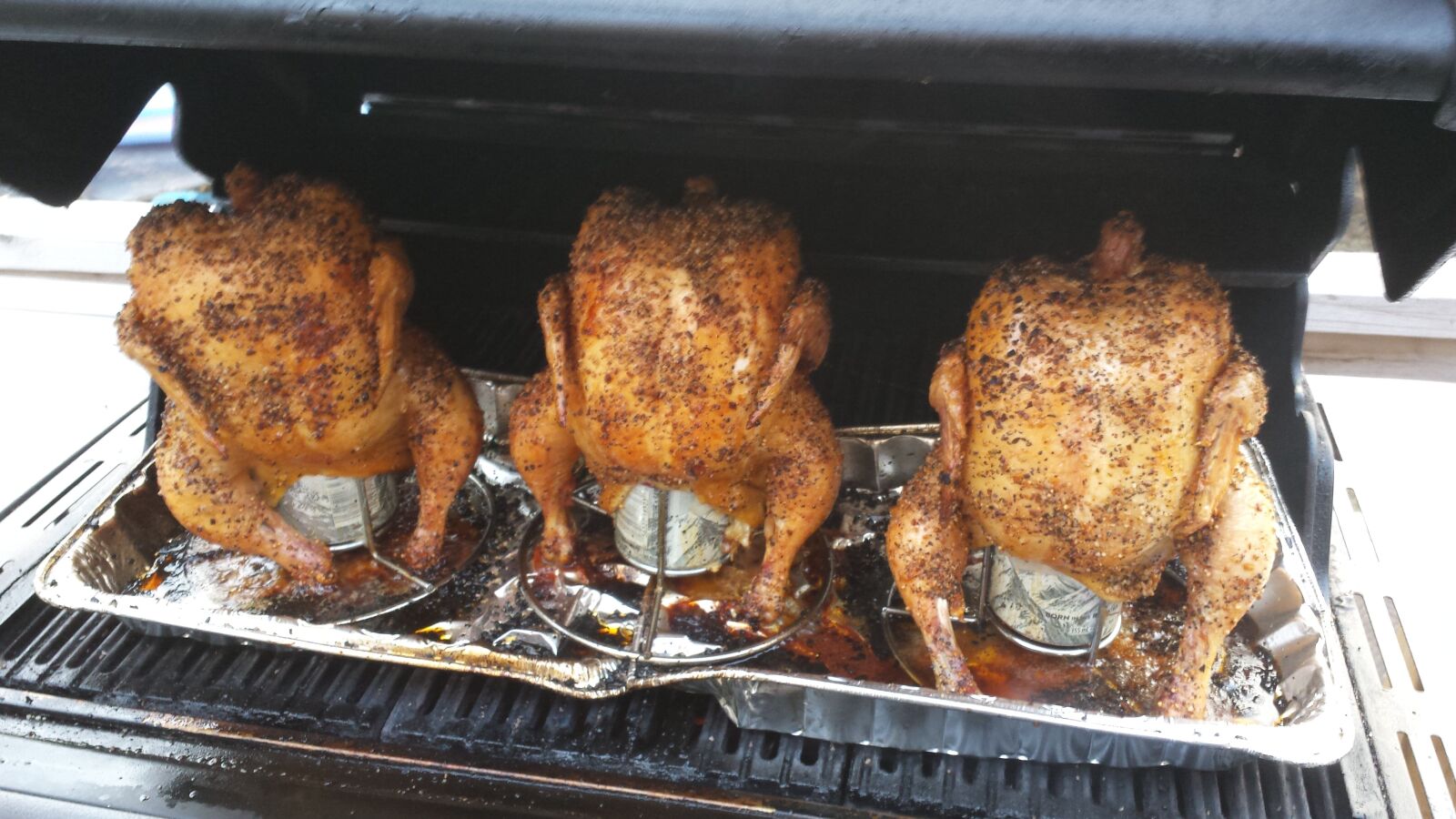 Samsung Galaxy S4 sample photo. Chicken, beer, cooking photography