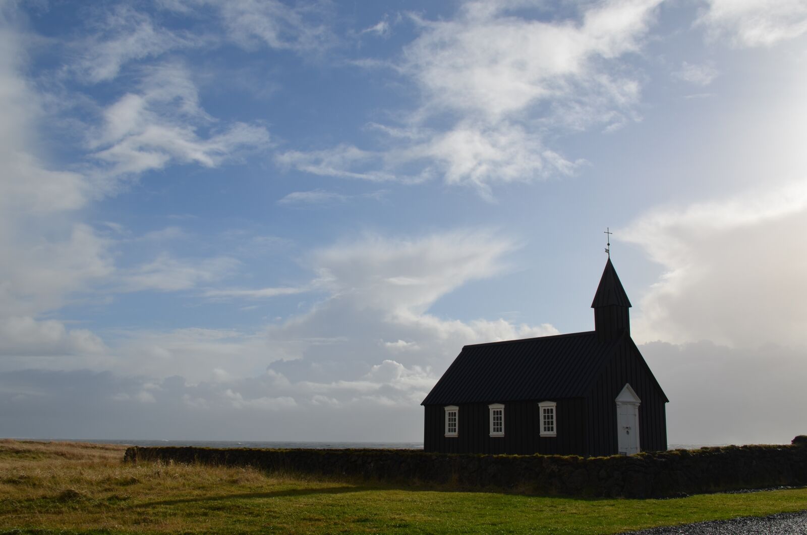 Nikon D5100 sample photo. Iceland, budir, church photography