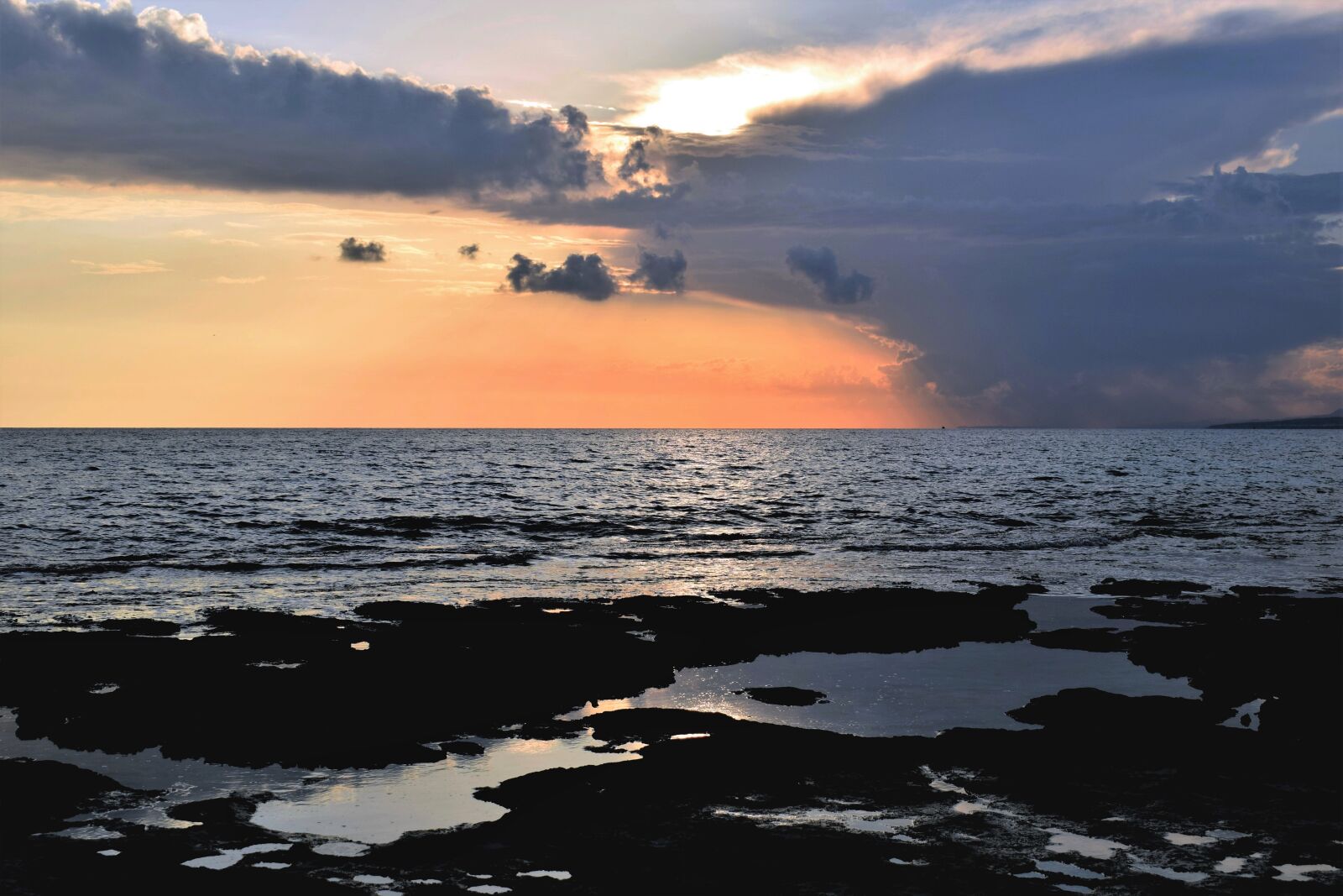 Nikon D3300 sample photo. Sunset, beach, sea photography