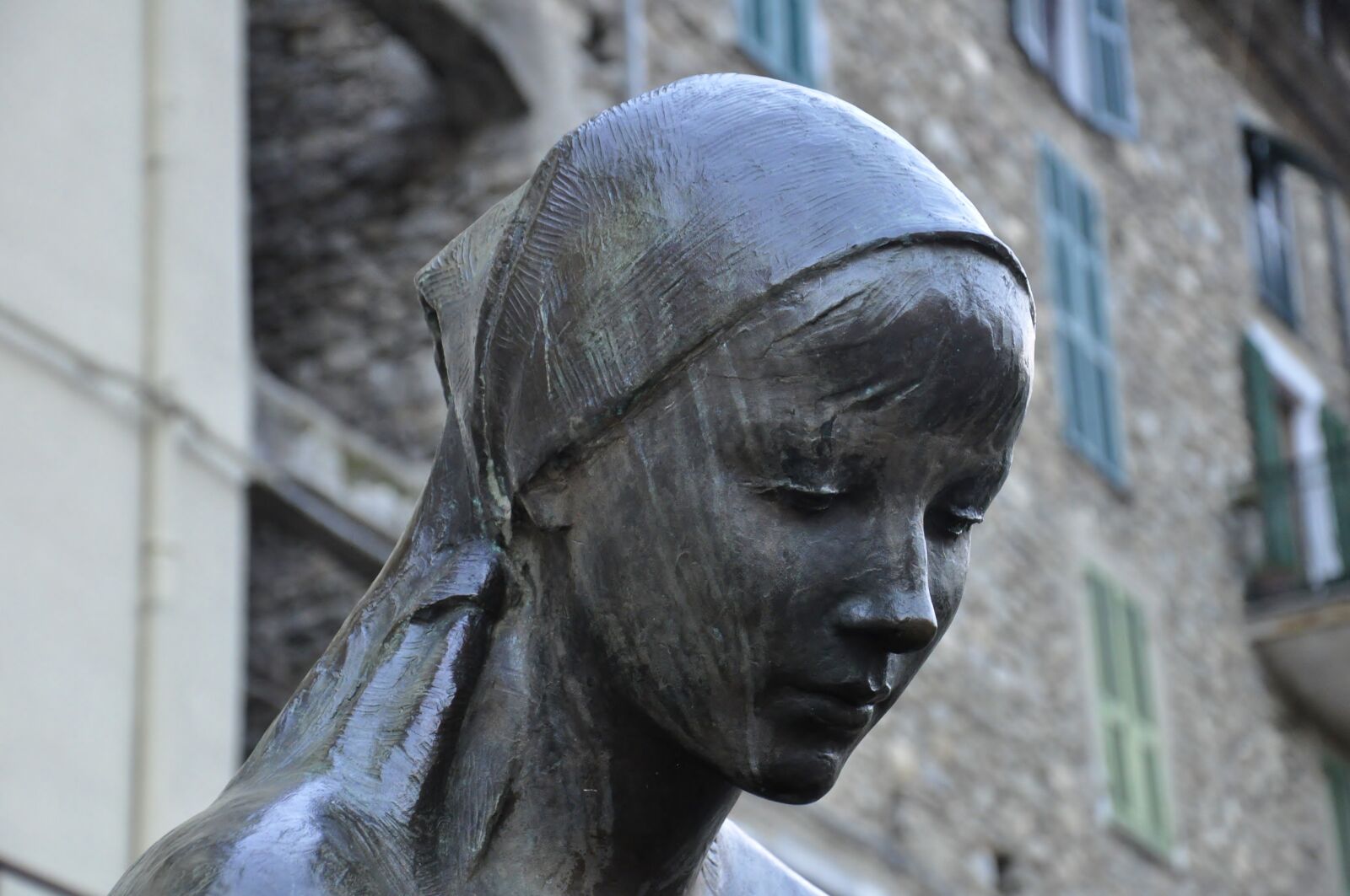 Nikon D5000 sample photo. Statue, woman, female photography