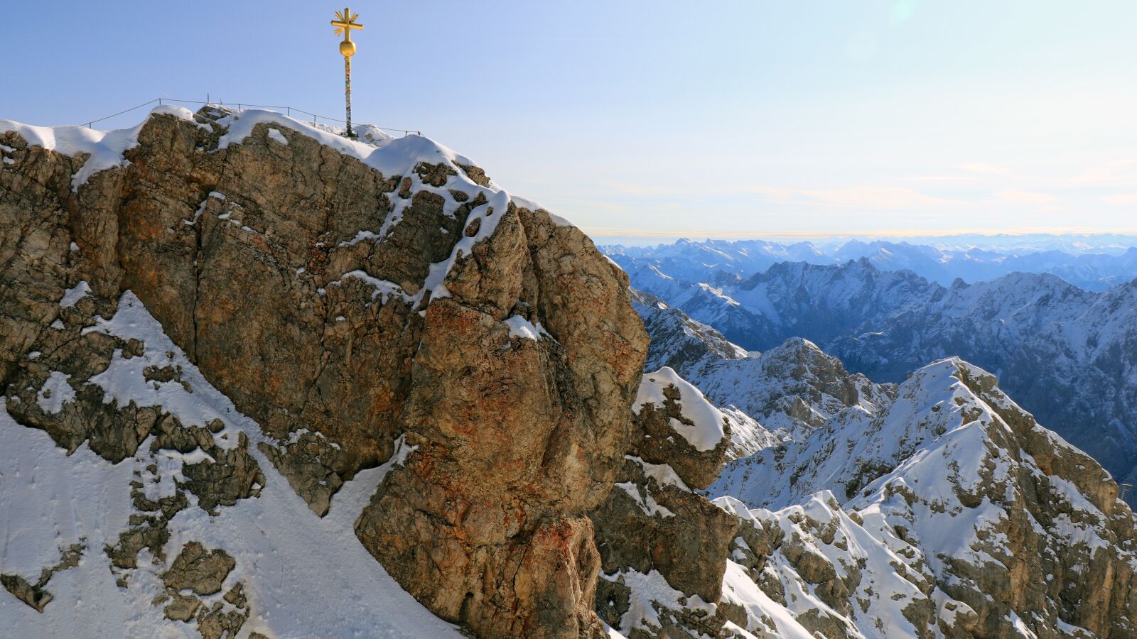 Canon EOS 80D sample photo. Zugspitze, panorama, sunshine photography