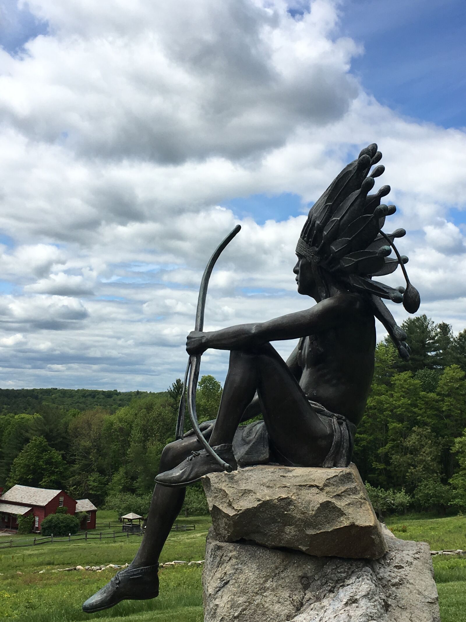 Apple iPhone 6s sample photo. Native american, sculpture, ma photography