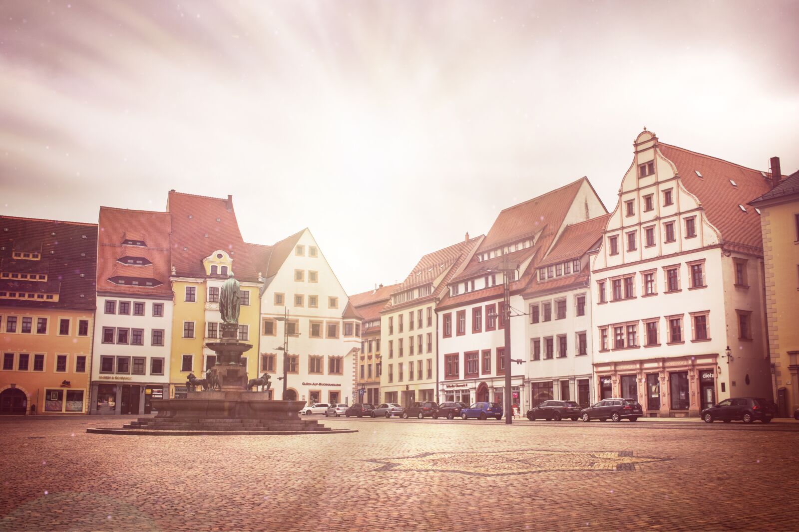 Canon EOS 750D (EOS Rebel T6i / EOS Kiss X8i) sample photo. Freiberg, silver, mountain town photography