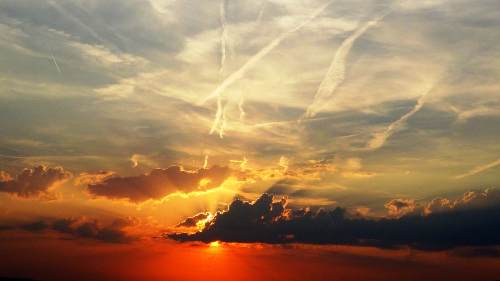 Sony Cyber-shot DSC-HX50V sample photo. Sunset, sky, sun photography