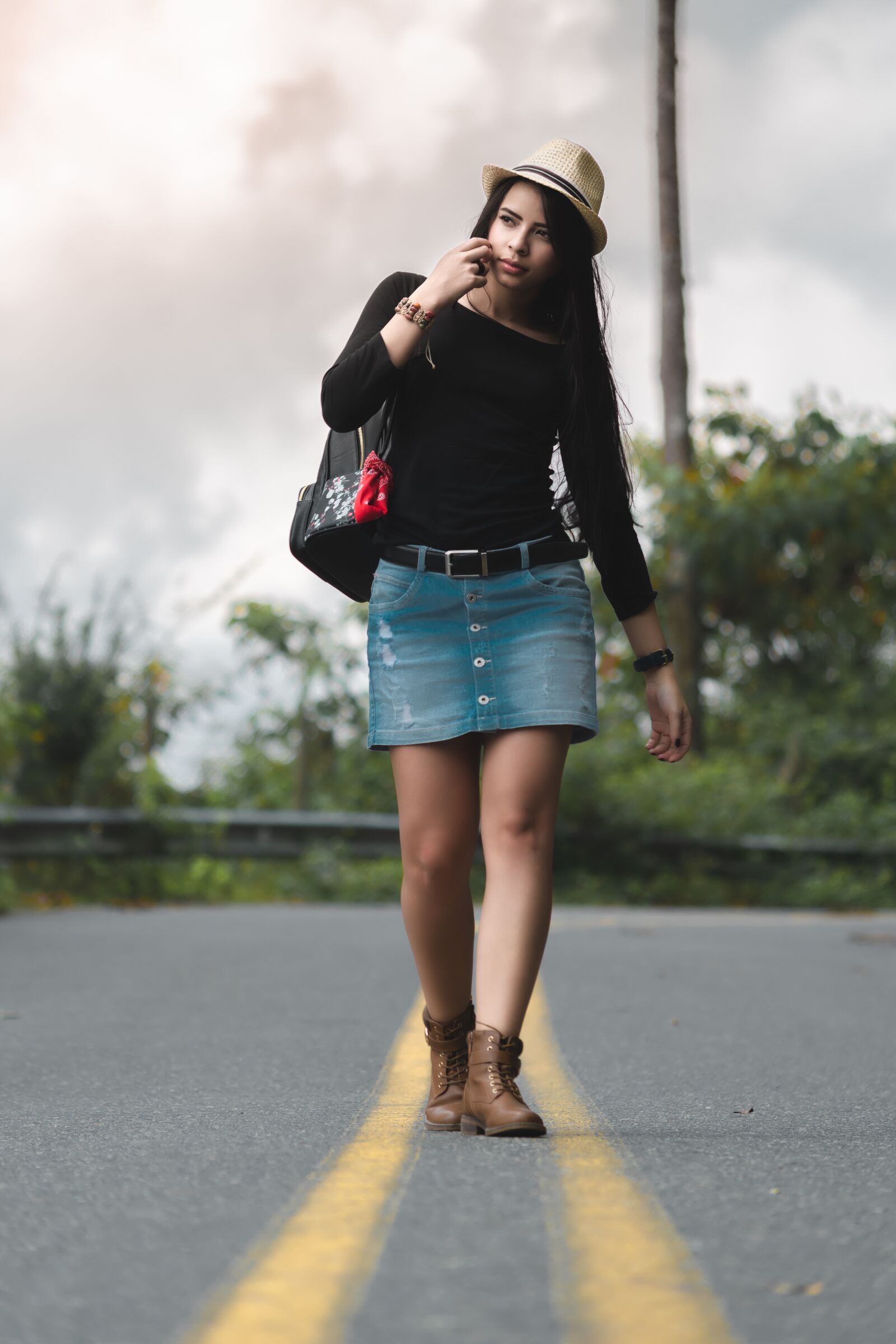 Nikon D500 sample photo. City, girl, women photography