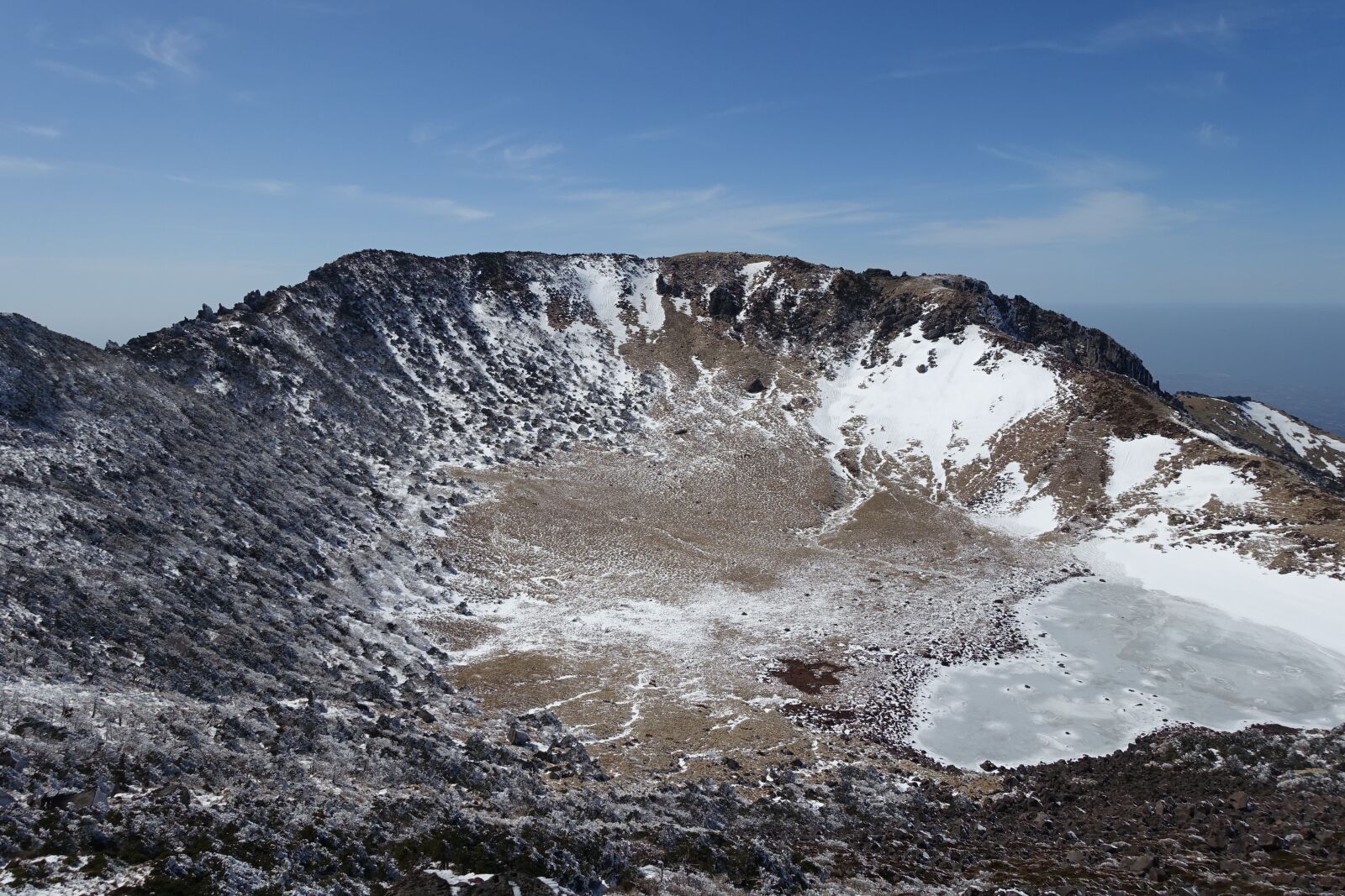 Sony Cyber-shot DSC-RX100 III sample photo. Winter, snow mountain, jeju photography
