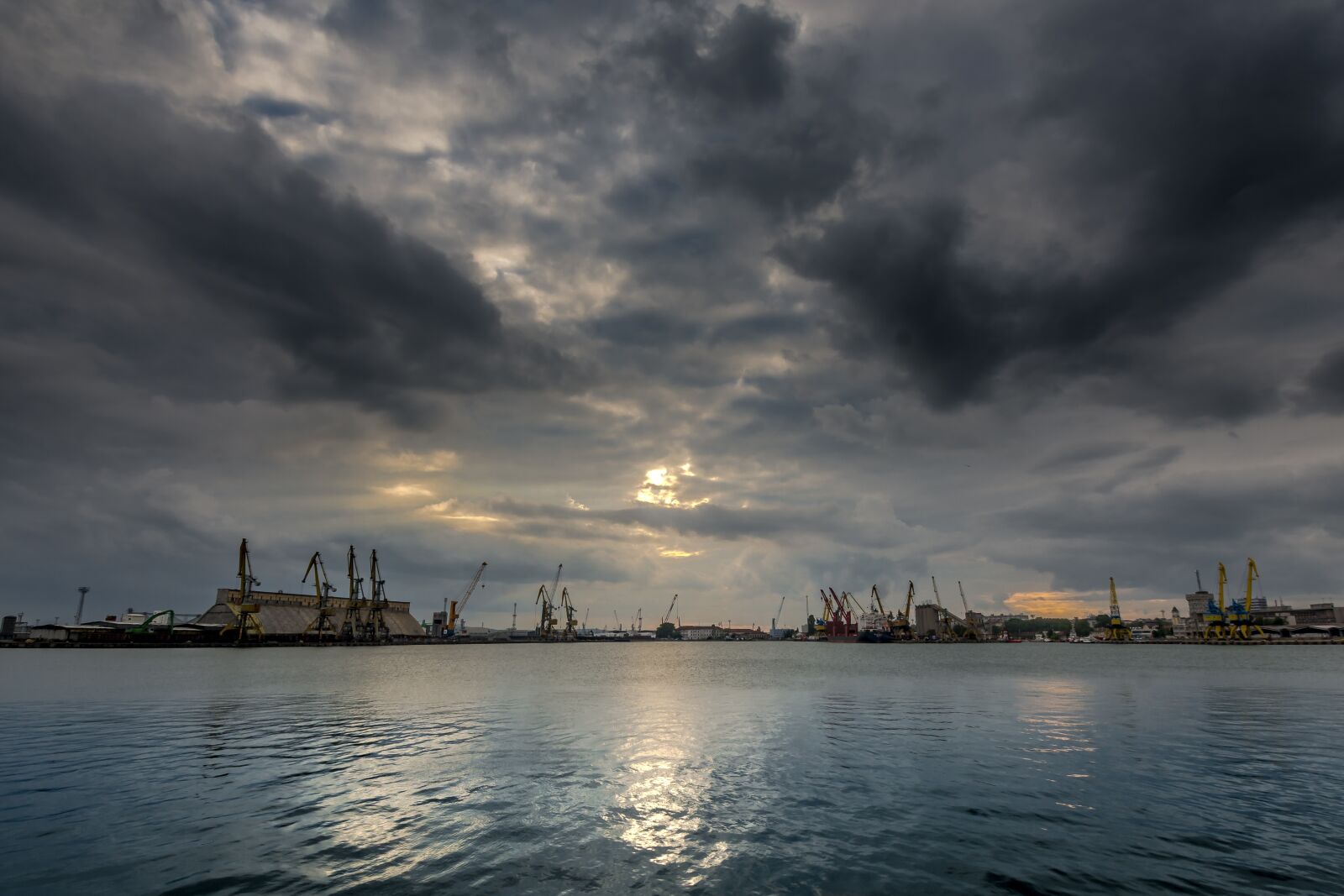 Nikon D7200 sample photo. Port burgas, port, dramatic photography