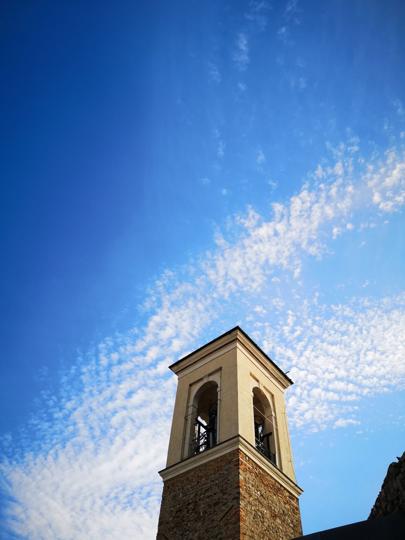 HUAWEI P20 sample photo. Campanile, church, village photography