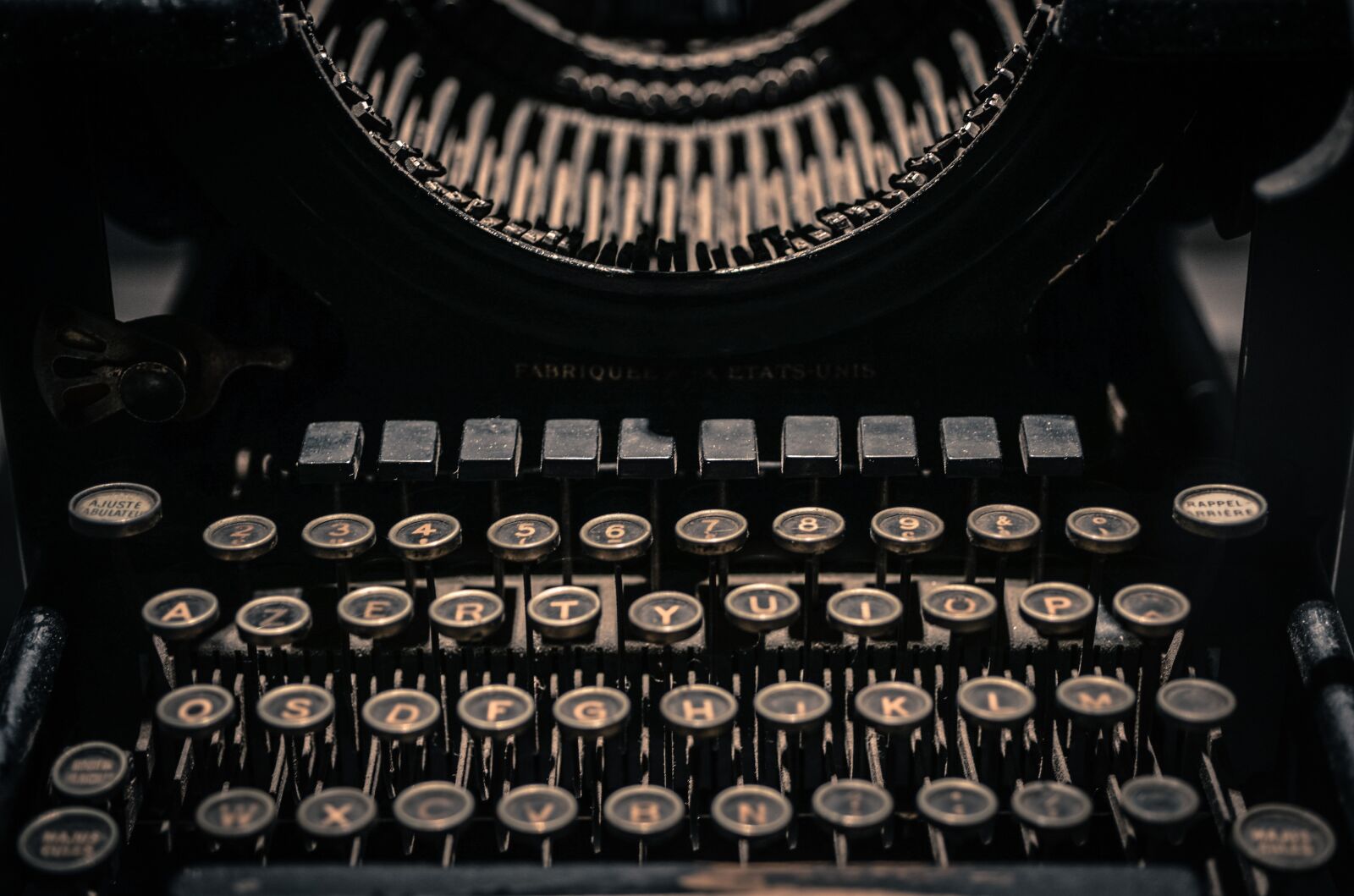 Nikon D610 sample photo. Vintage, typewriter, letters photography