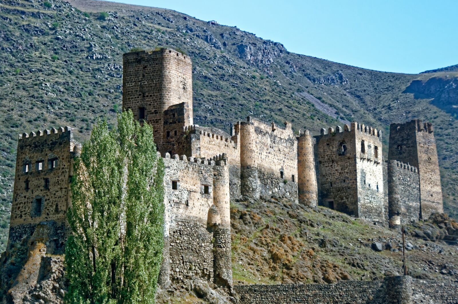 Nikon D7000 sample photo. Georgia, khertvisi fortress, castle photography