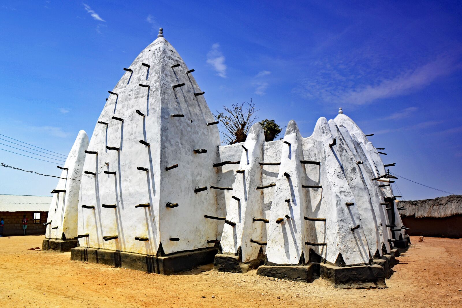Nikon D3100 sample photo. Lara banga, ghana, mosque photography