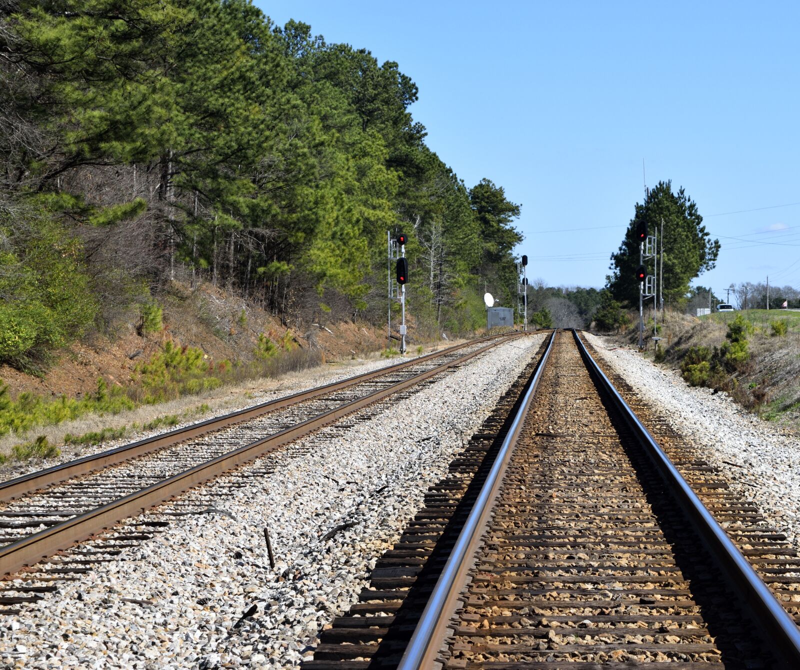 Nikon D3300 sample photo. Railroad, tracks, transportation photography