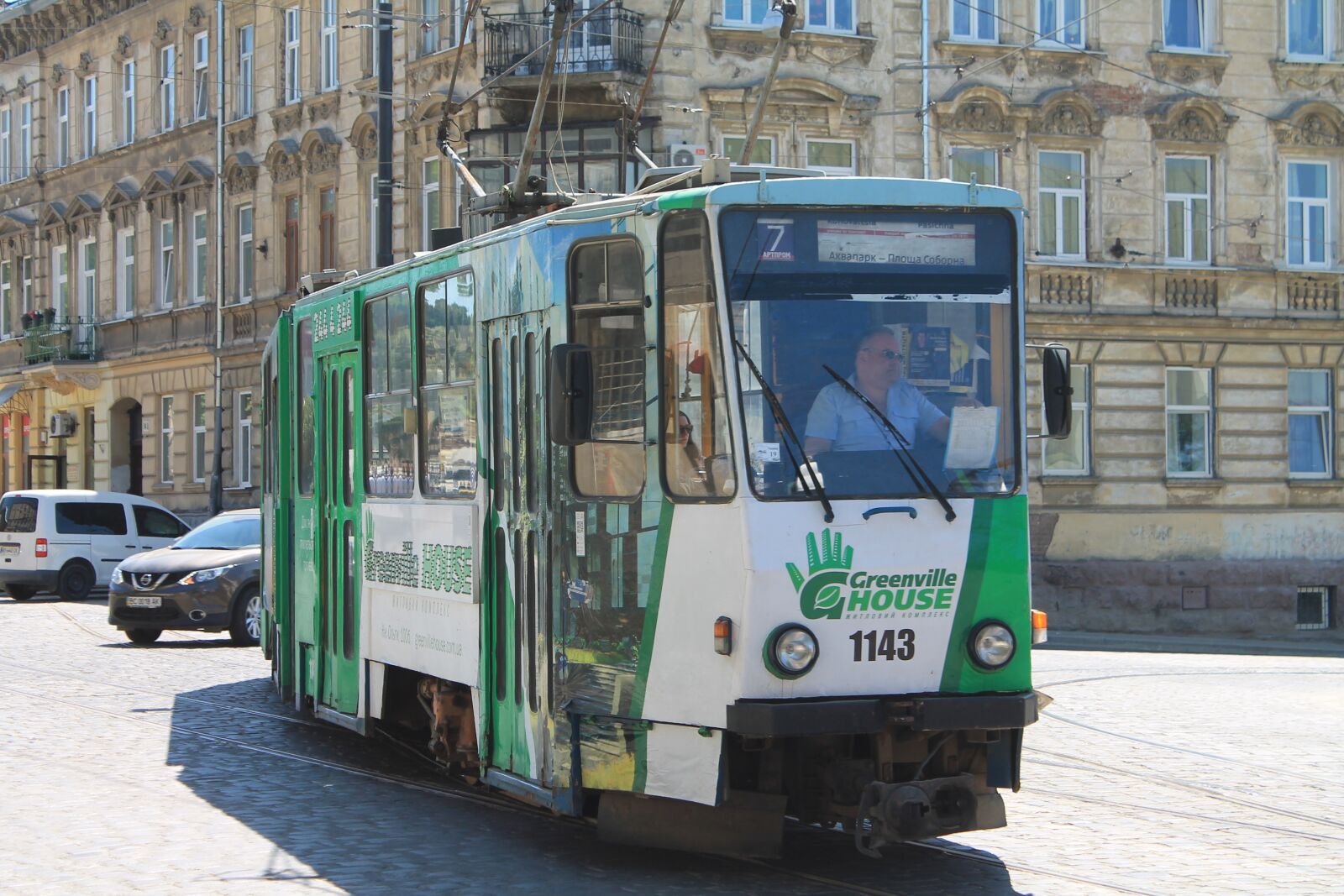 Canon EOS 1100D (EOS Rebel T3 / EOS Kiss X50) sample photo. Tram, lychakivska street, ukraine photography