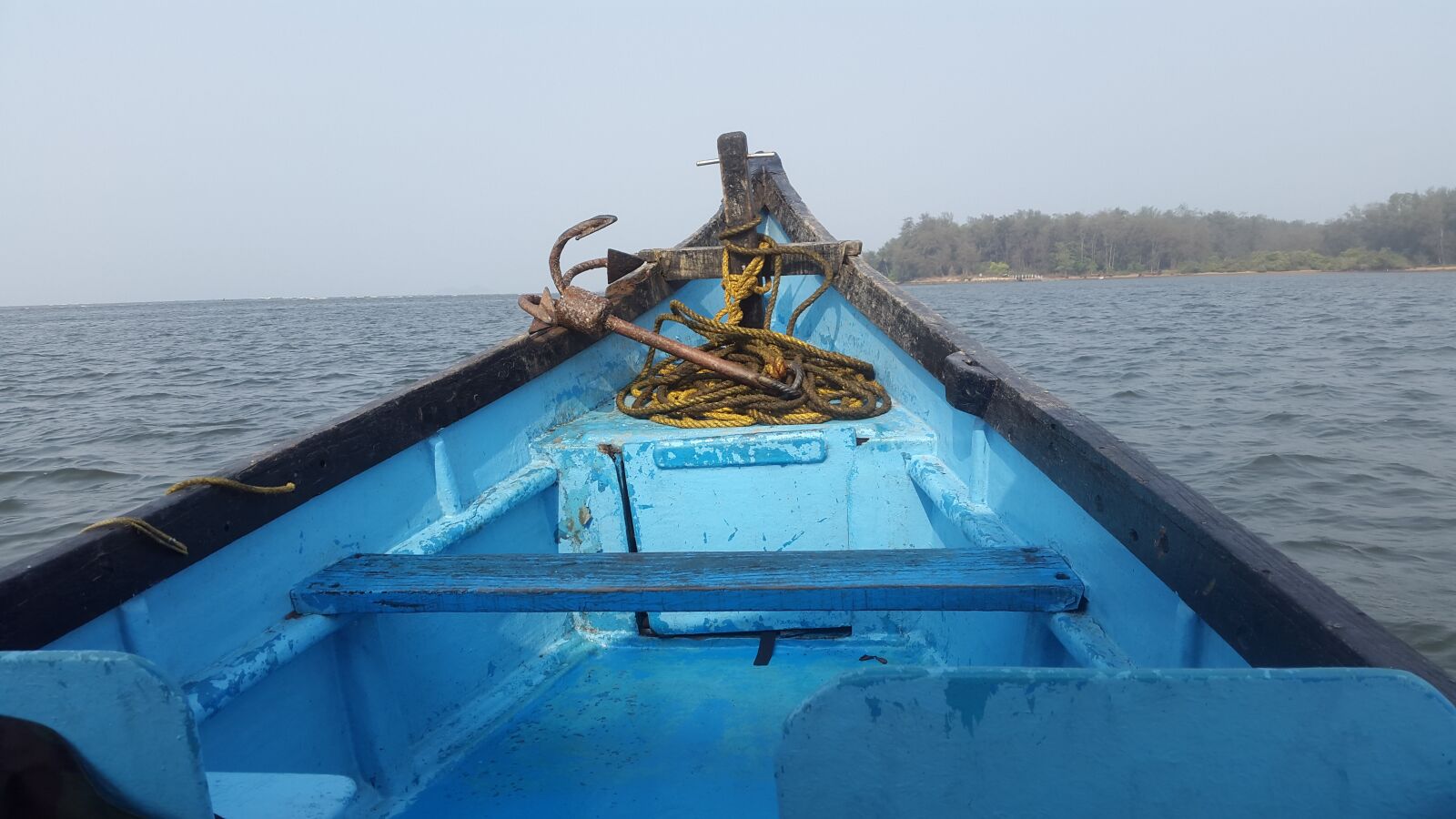 Samsung Galaxy S5 sample photo. Boat, sea, blue photography