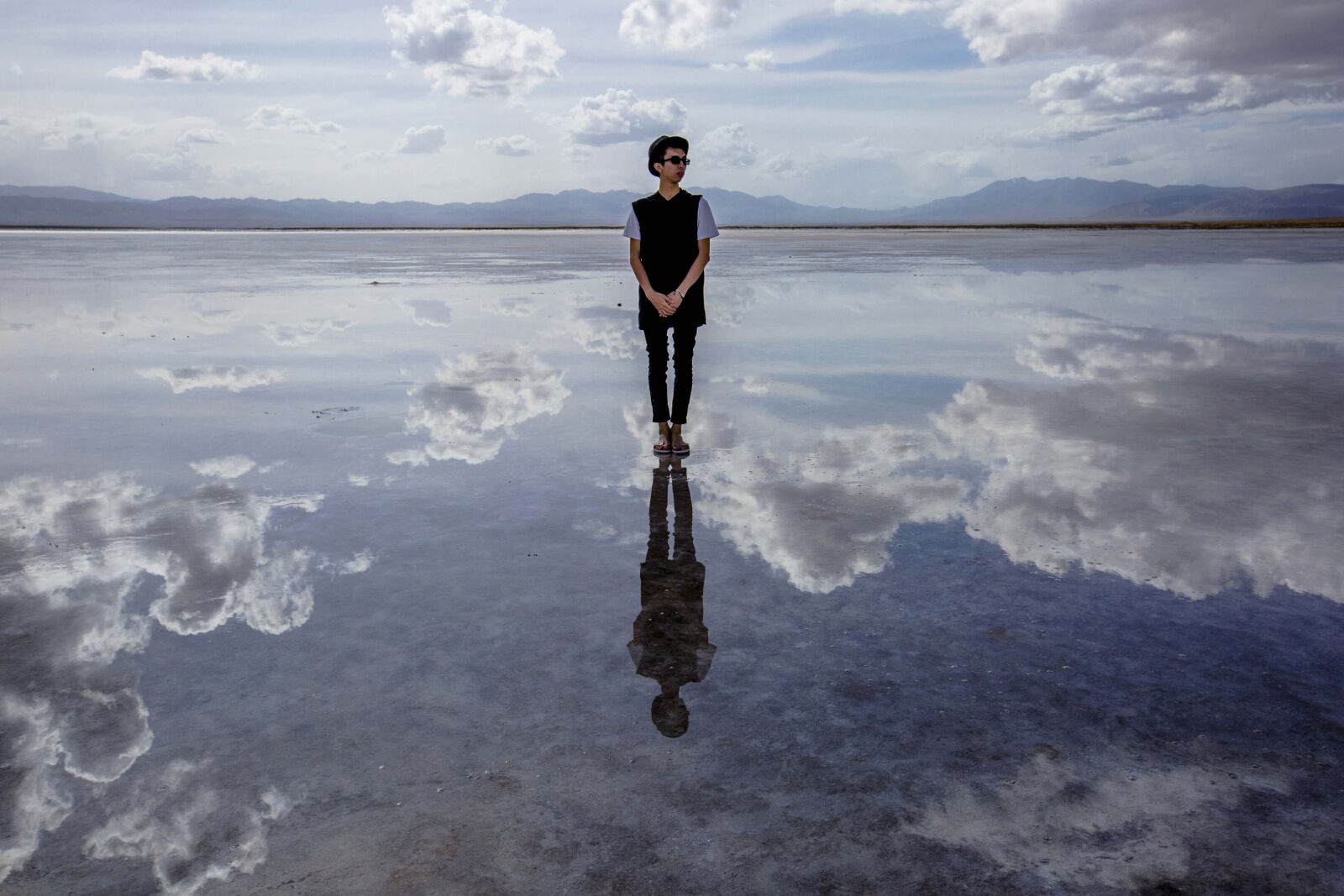 Canon EF 16-35mm F2.8L II USM sample photo. Qinghai, check card salt photography