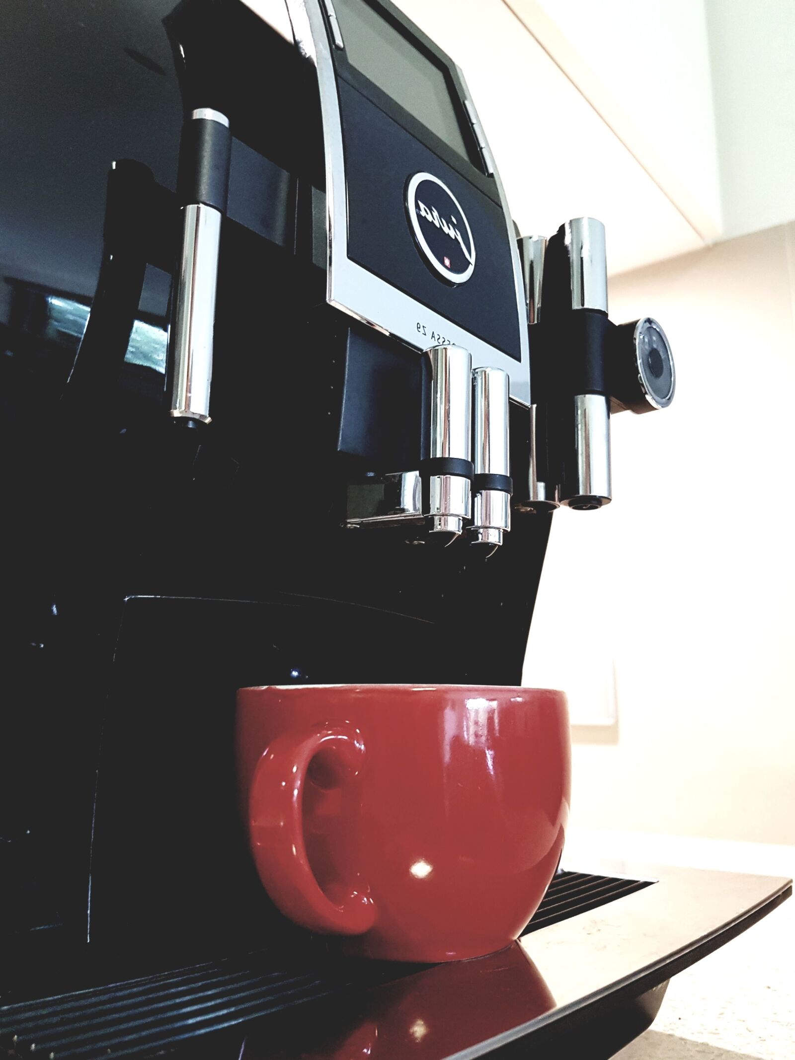 Samsung Galaxy S7 sample photo. Coffee machine, coffee cup photography