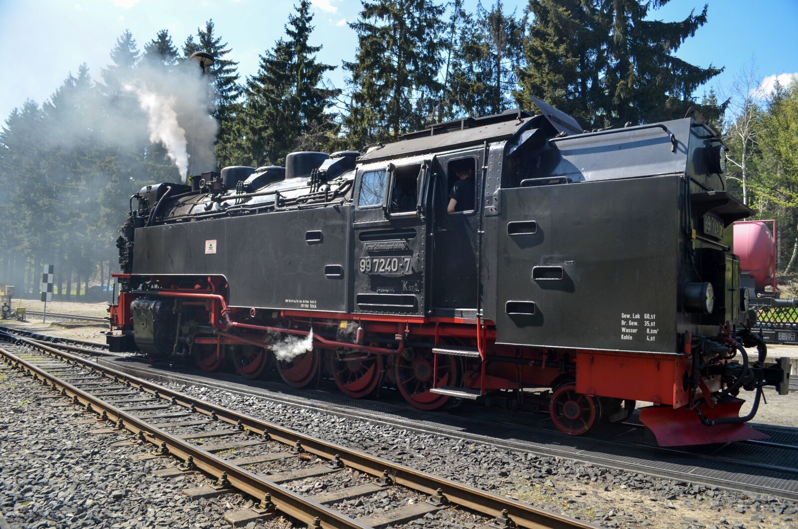 Nikon D5100 sample photo. Train, railway line, motor photography