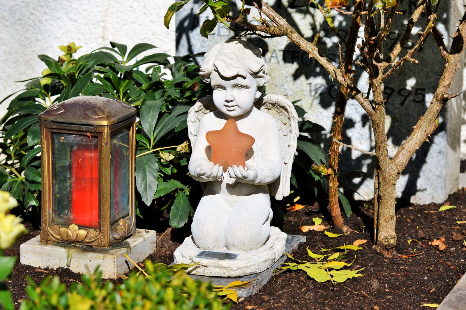 Nikon D3200 sample photo. Angel, sculpture, statue photography
