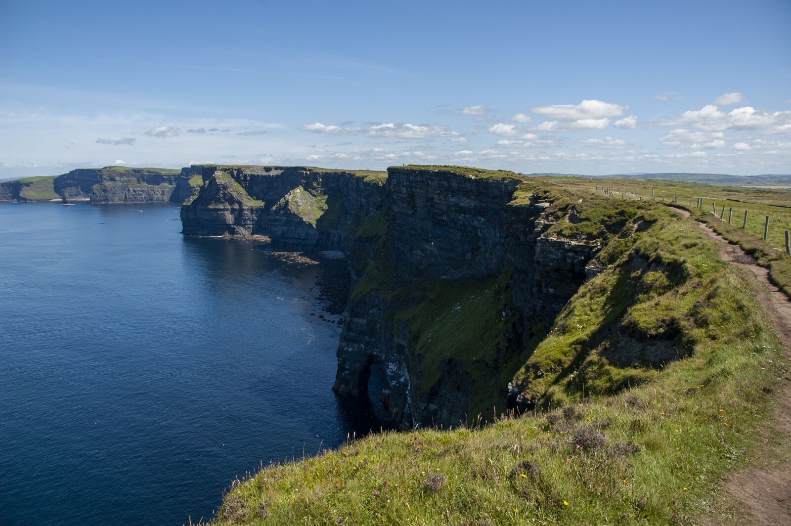 Nikon D70s sample photo. Ireland, coast, sea photography