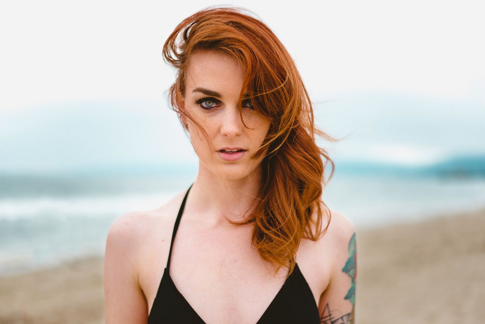 Nikon D610 sample photo. Attractive, beach, beautiful, bikini photography
