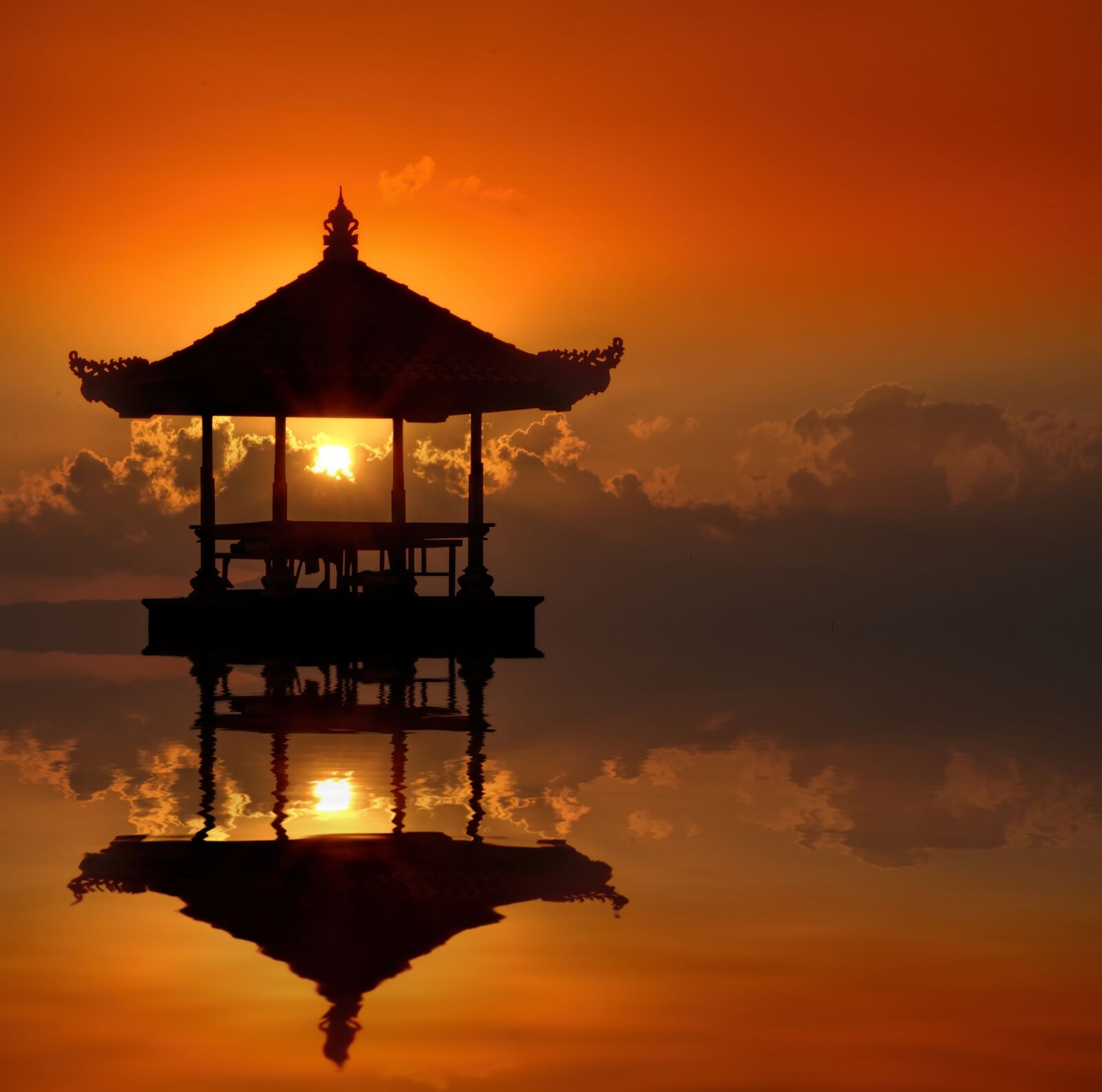 Nikon D7000 sample photo. Sunset, temple, bali photography