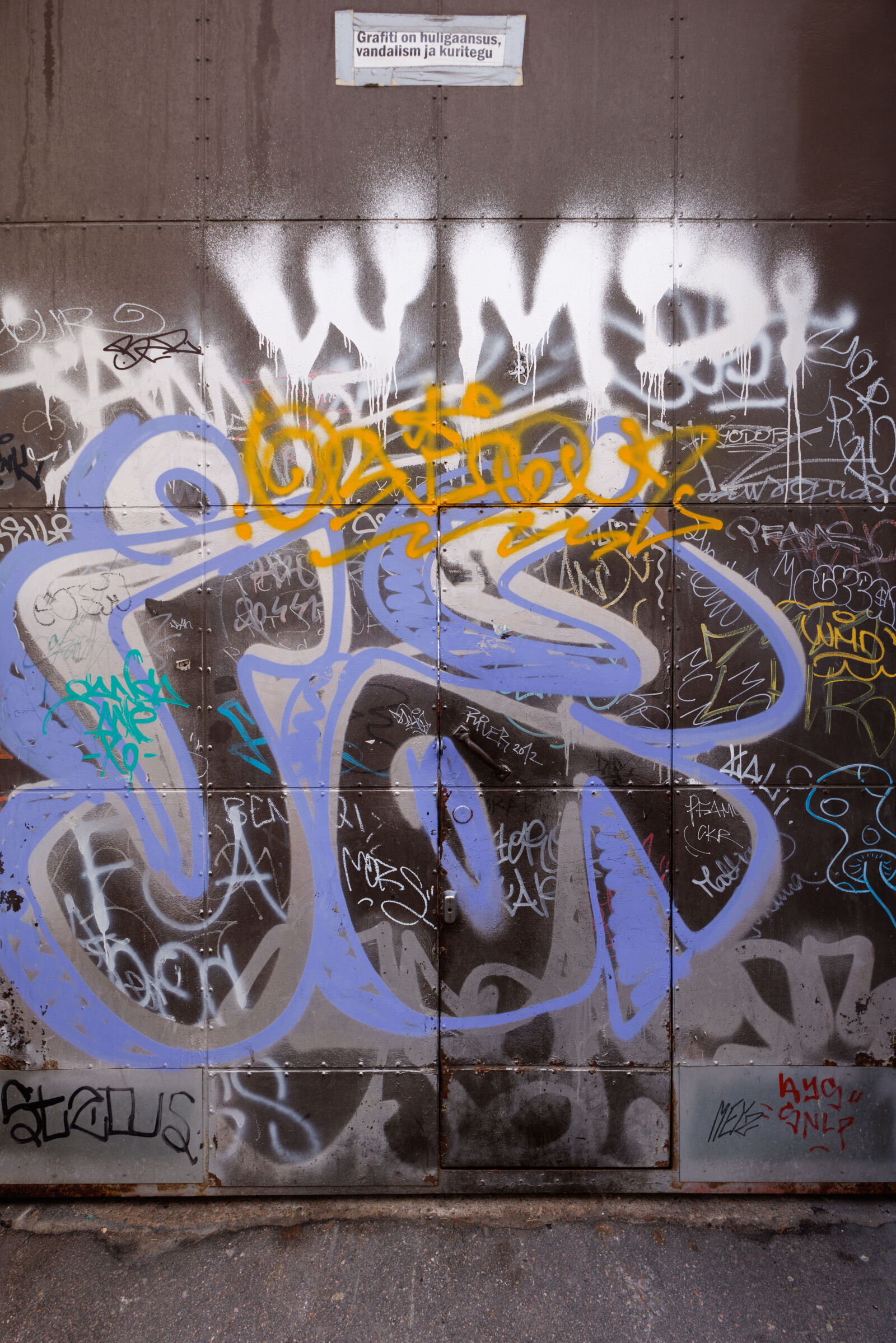 Canon RF 15-30mm F4.5-6.3 IS STM sample photo. Grafiti on huligaansus photography