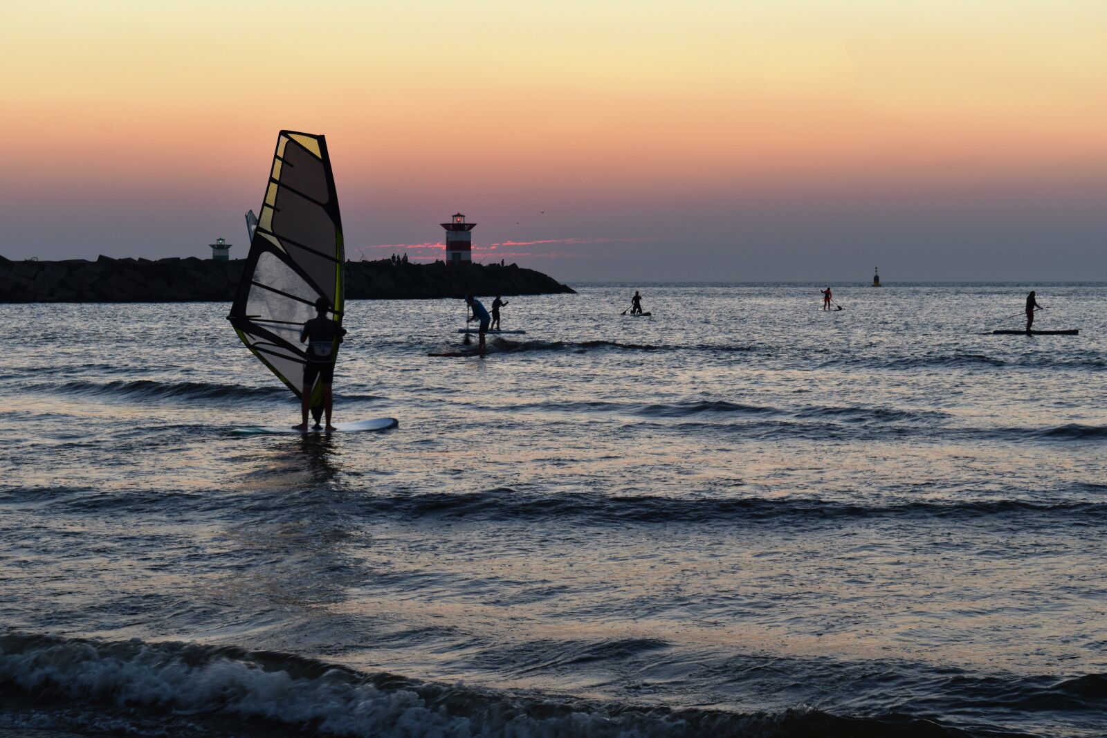 Nikon D5500 sample photo. Sea, water, sunset photography