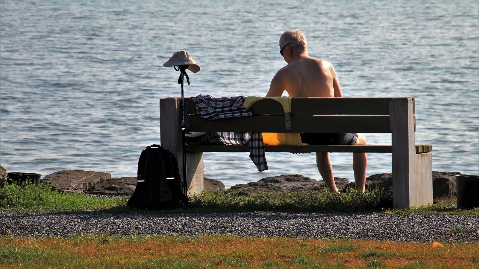 Canon EOS 80D sample photo. Bench, seat, relaxation photography