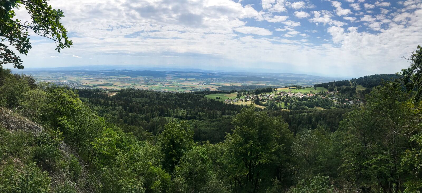 Apple iPhone 7 sample photo. Panorama, romont, bern photography