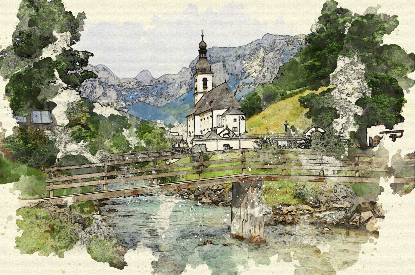 Nikon D40 sample photo. Ramsau, bavaria, upper bavaria photography