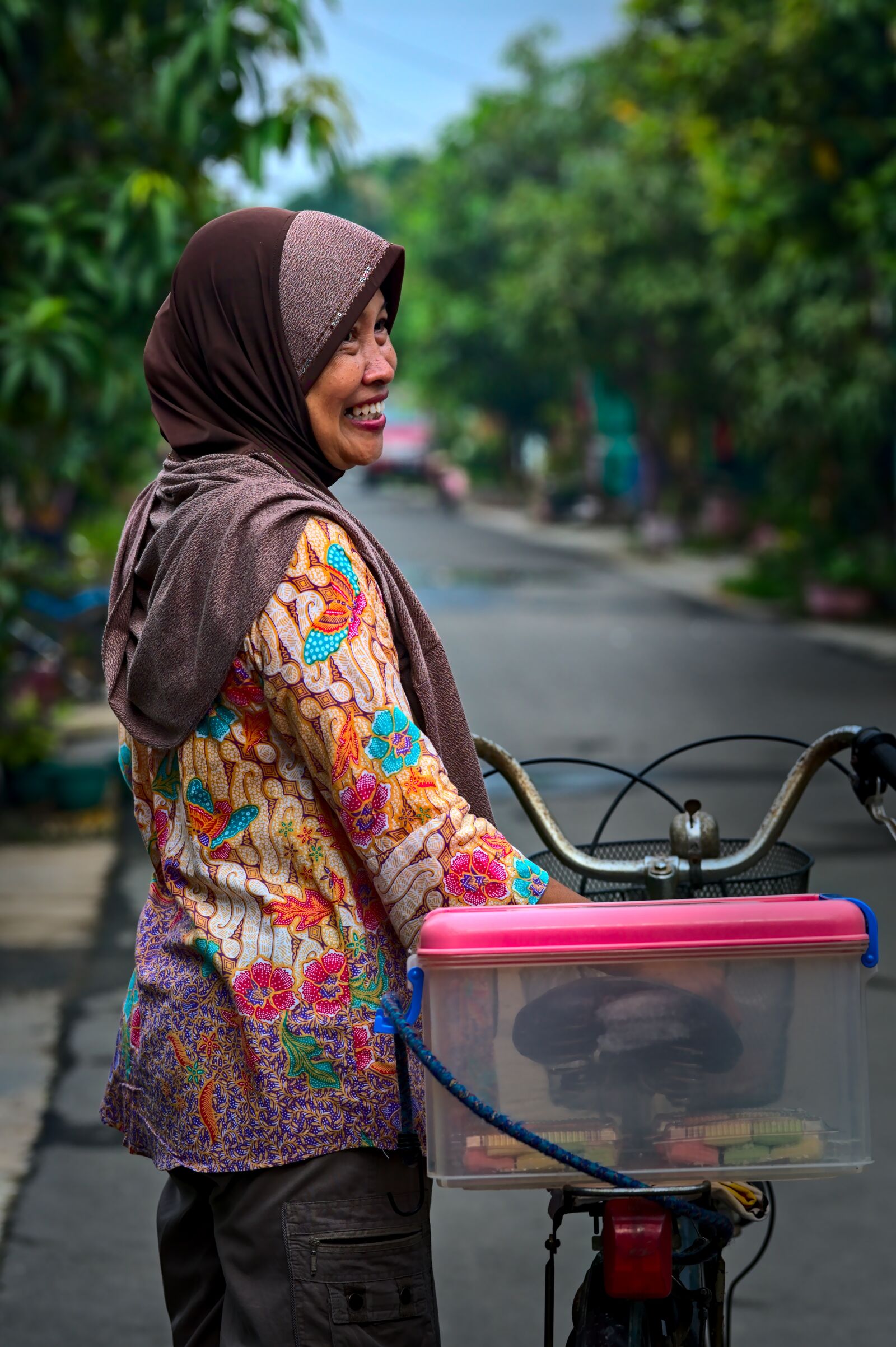 Nikon D500 sample photo. Hijab, veil, muslim woman photography