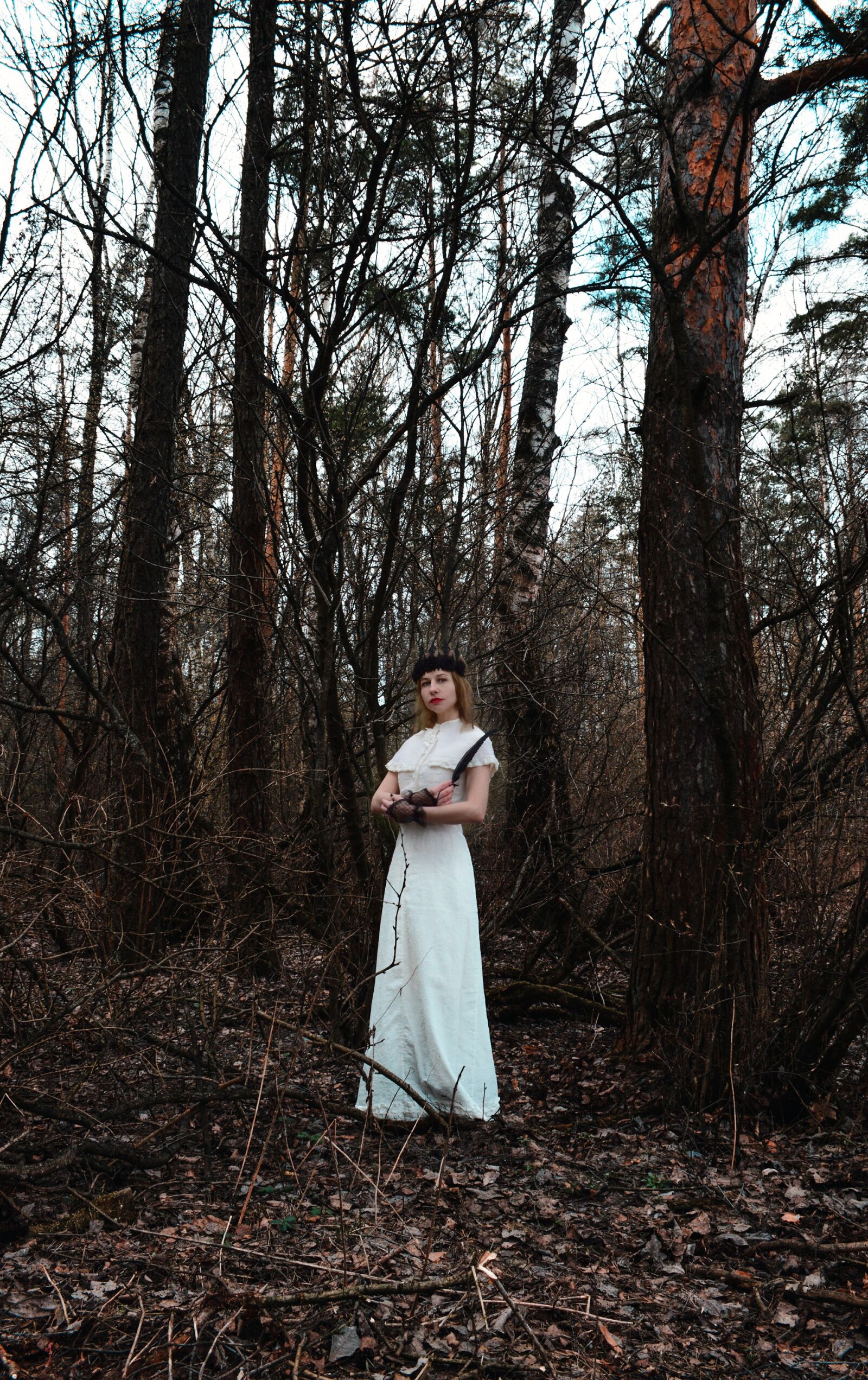 Nikon D3200 sample photo. Forest, thicket, gloomy photography
