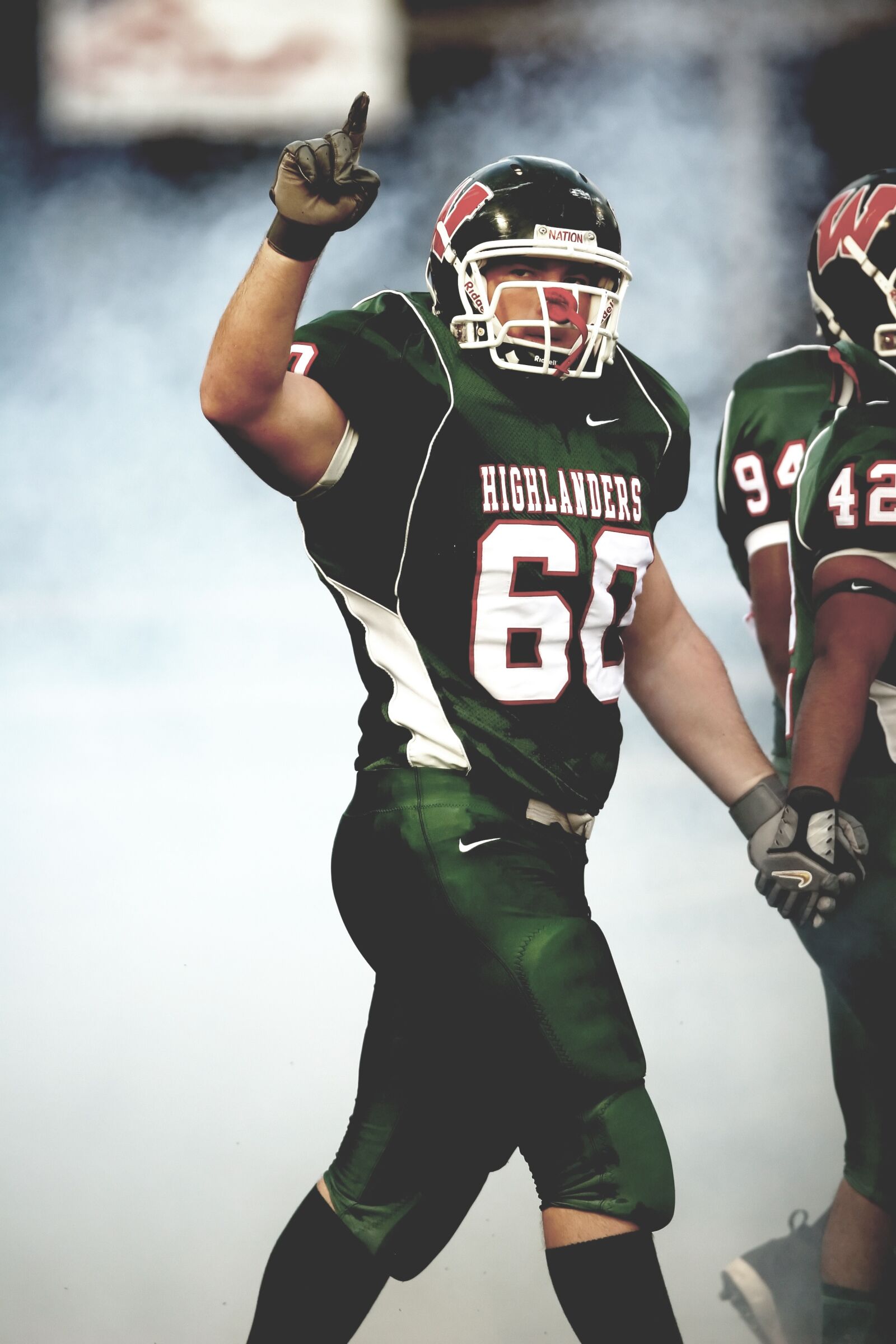 Canon EOS 20D sample photo. Football, american football, player photography
