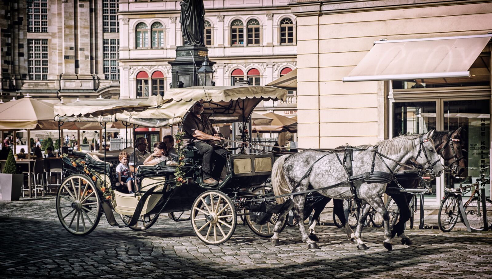 Fujifilm X-T2 sample photo. Coach, horse drawn carriage photography