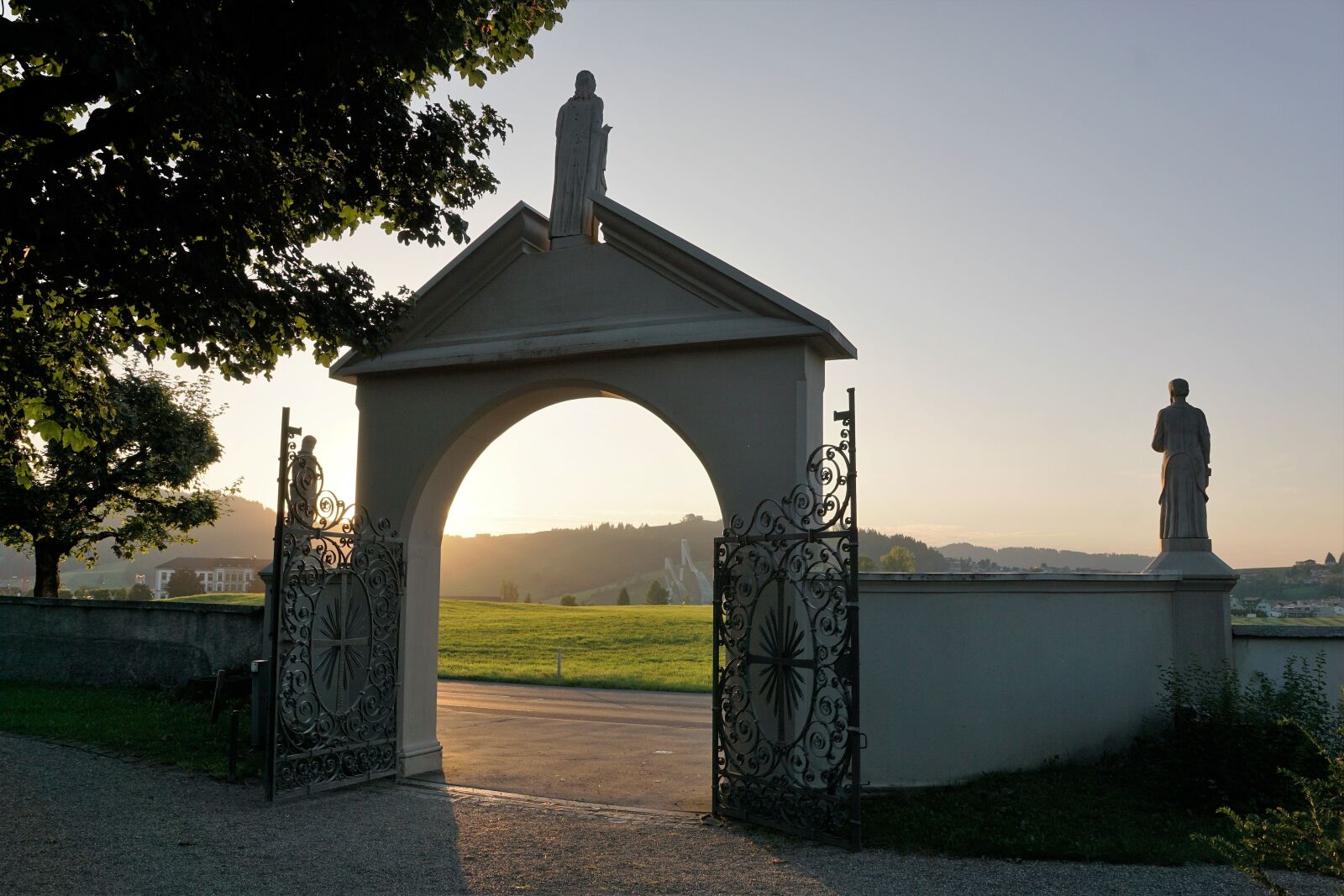Sony ILCA-77M2 + Sony DT 16-50mm F2.8 SSM sample photo. Einsiedeln, cemetery, condolences photography
