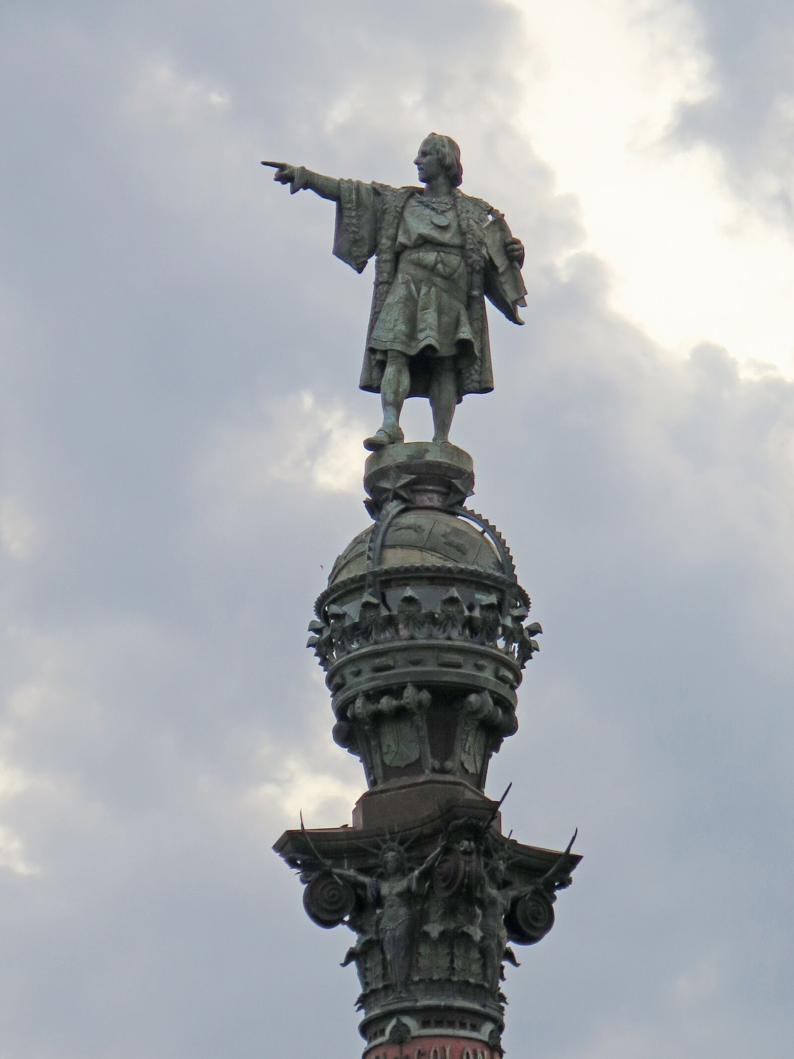 Canon PowerShot G16 sample photo. Christoph, columbus, statue photography