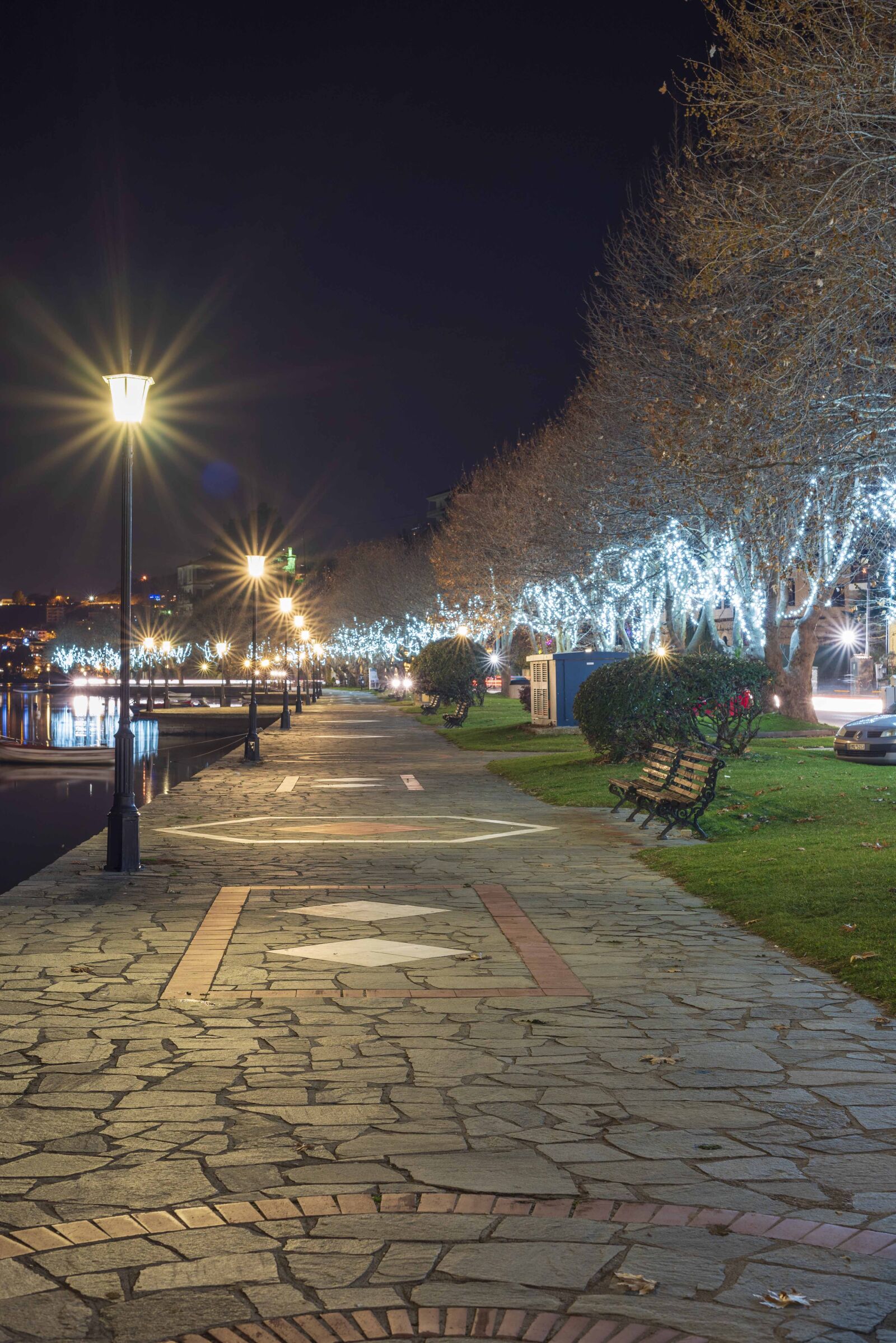 Nikon D750 sample photo. Christmas, lights, holiday photography