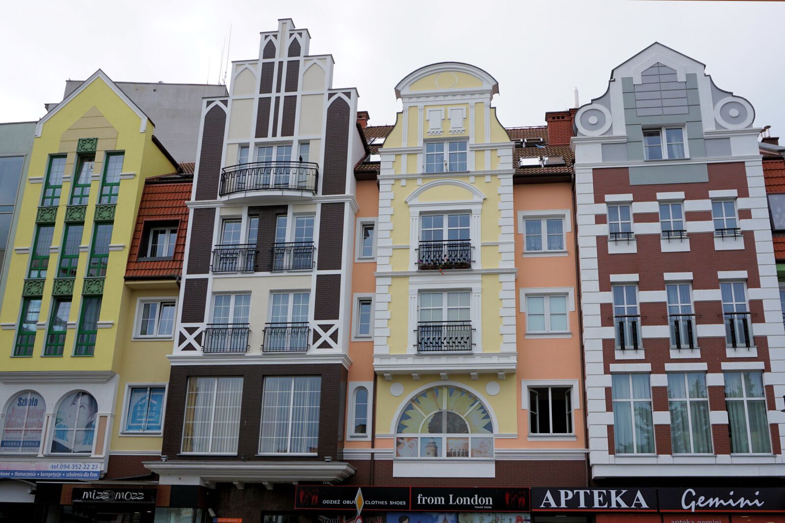 Sony a6000 sample photo. Kołobrzeg, downtown, architecture photography