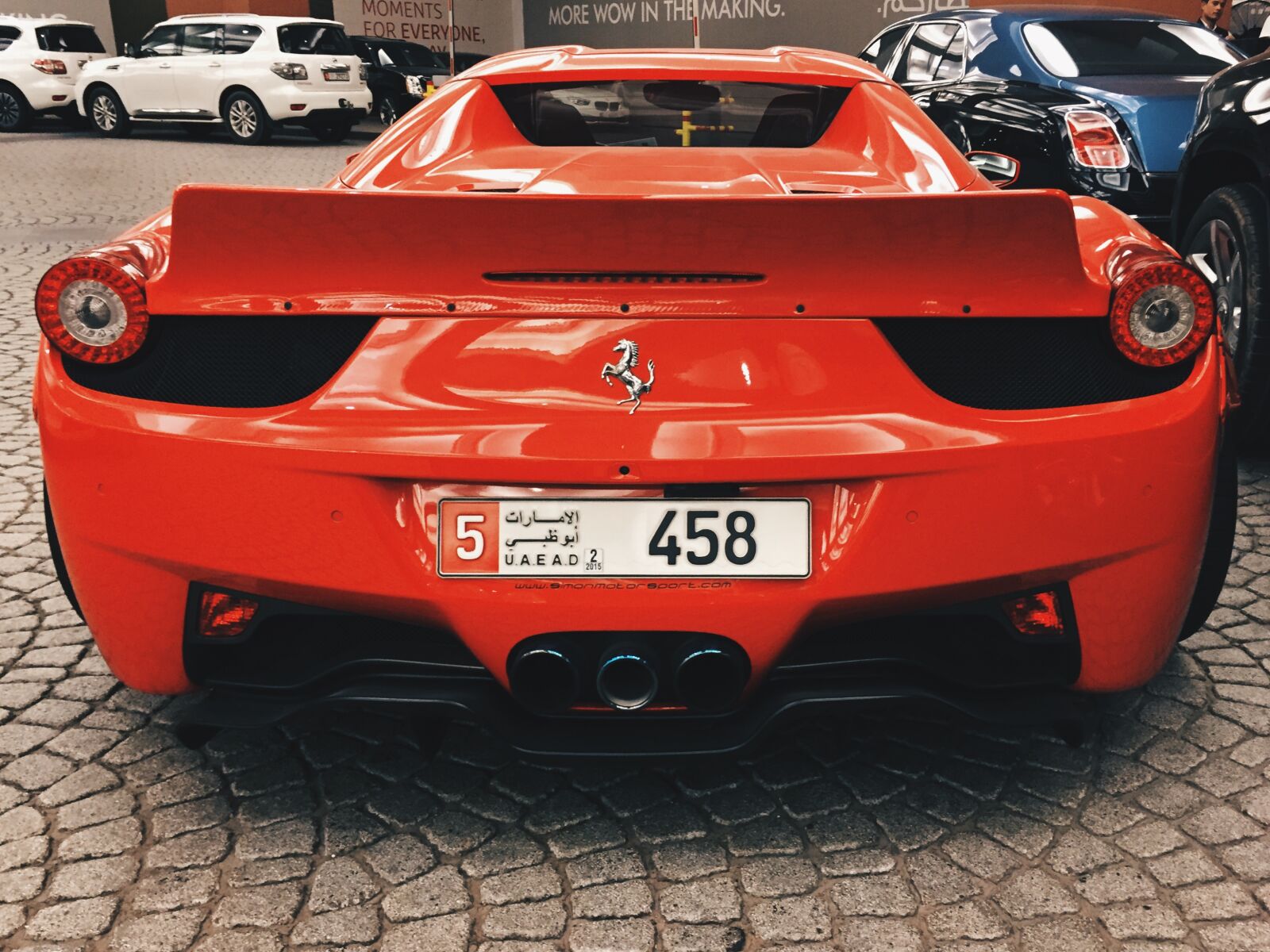 Apple iPhone 6 sample photo. 458, car, dubai, ferarri photography