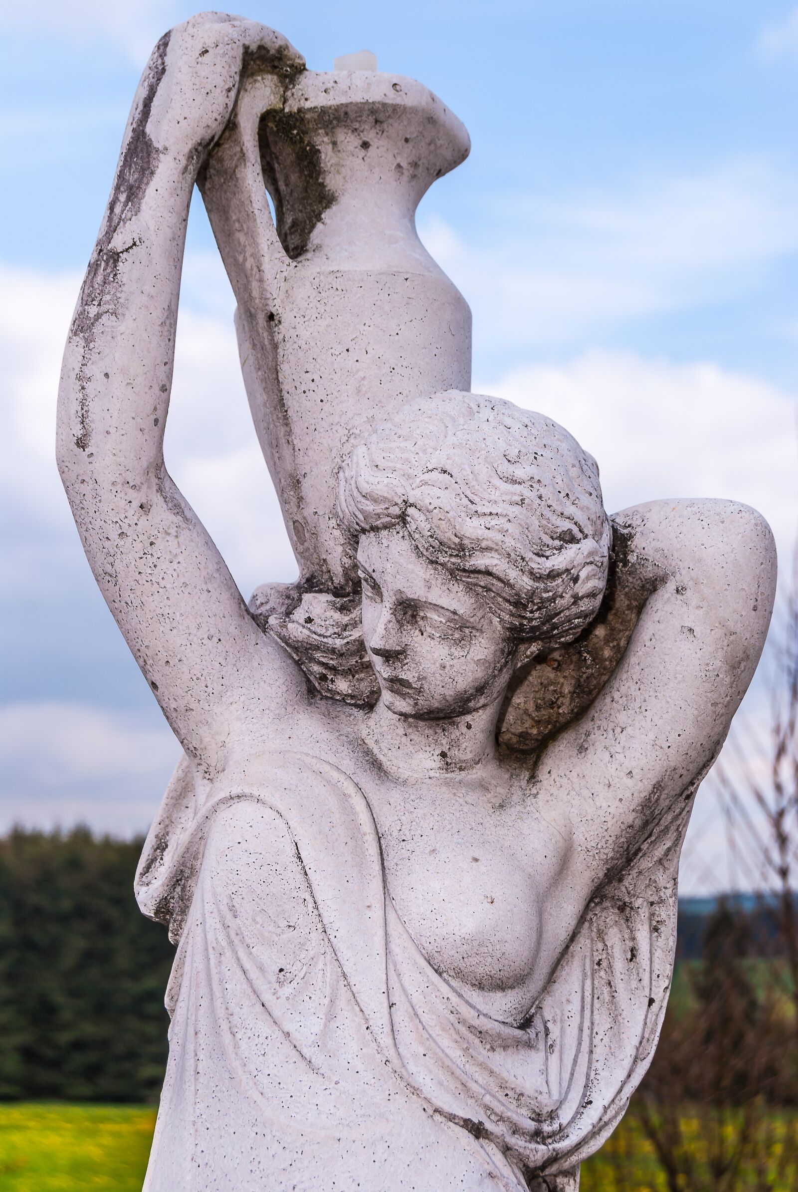Nikon D60 sample photo. Statue, greek, greece photography