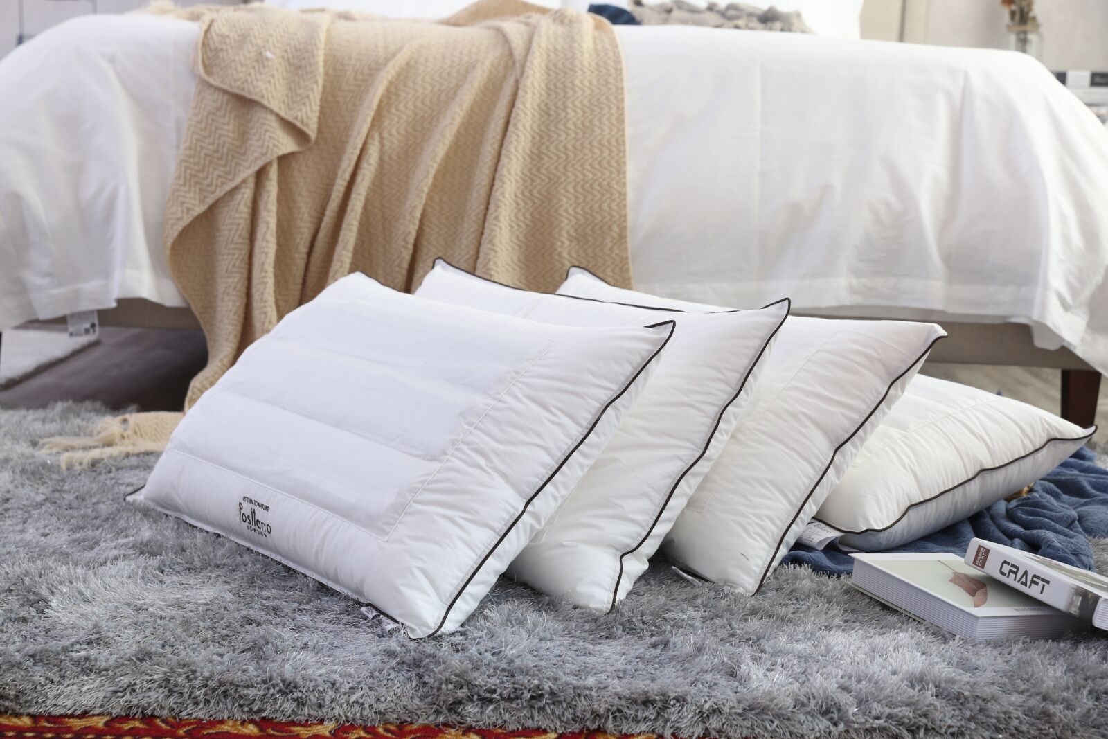 Canon EF 24-70mm F2.8L II USM sample photo. Bedding, pillow, bed linings photography