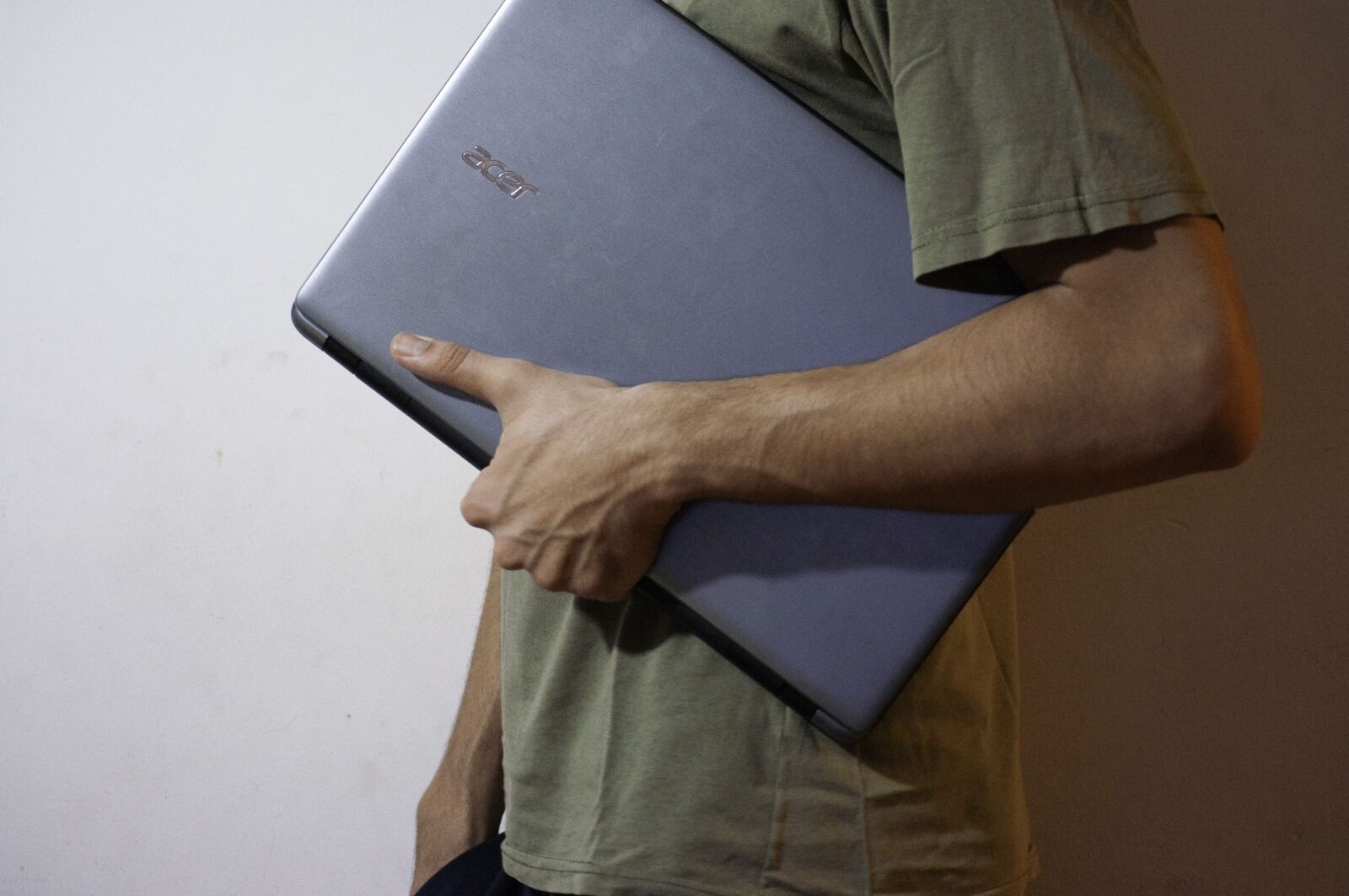 Nikon D5000 sample photo. Computer, man, young photography