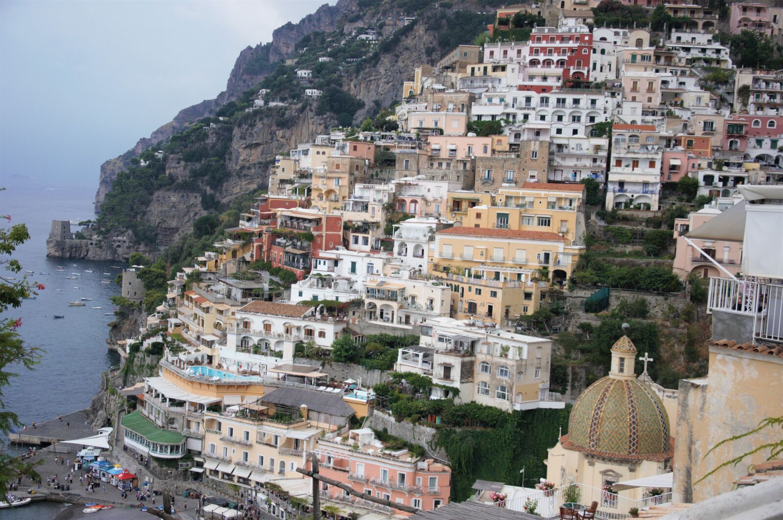 Nikon D90 sample photo. Positano, italy, sea photography