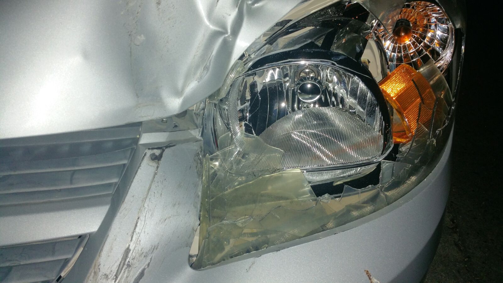 Samsung Galaxy Note4 sample photo. Wreck, auto, crash photography