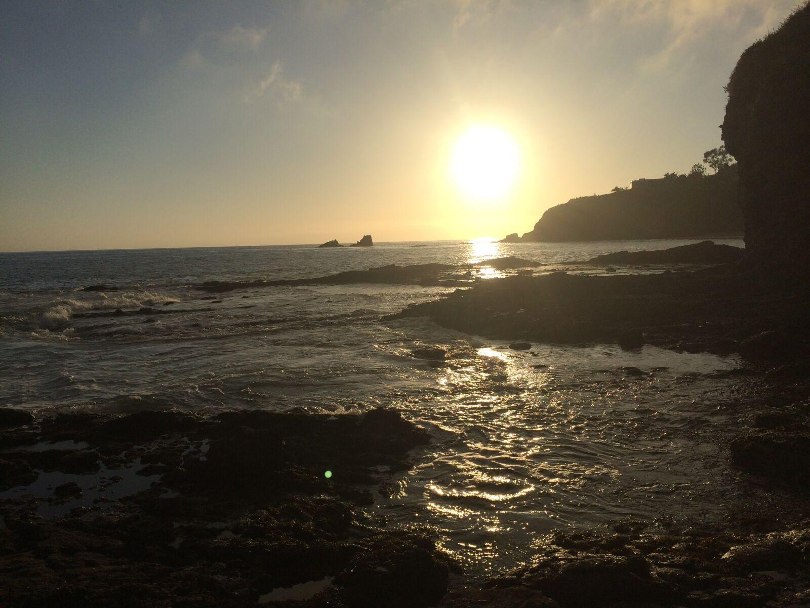 iPhone 5s back camera 4.15mm f/2.2 sample photo. Sunset, beach, ocean photography
